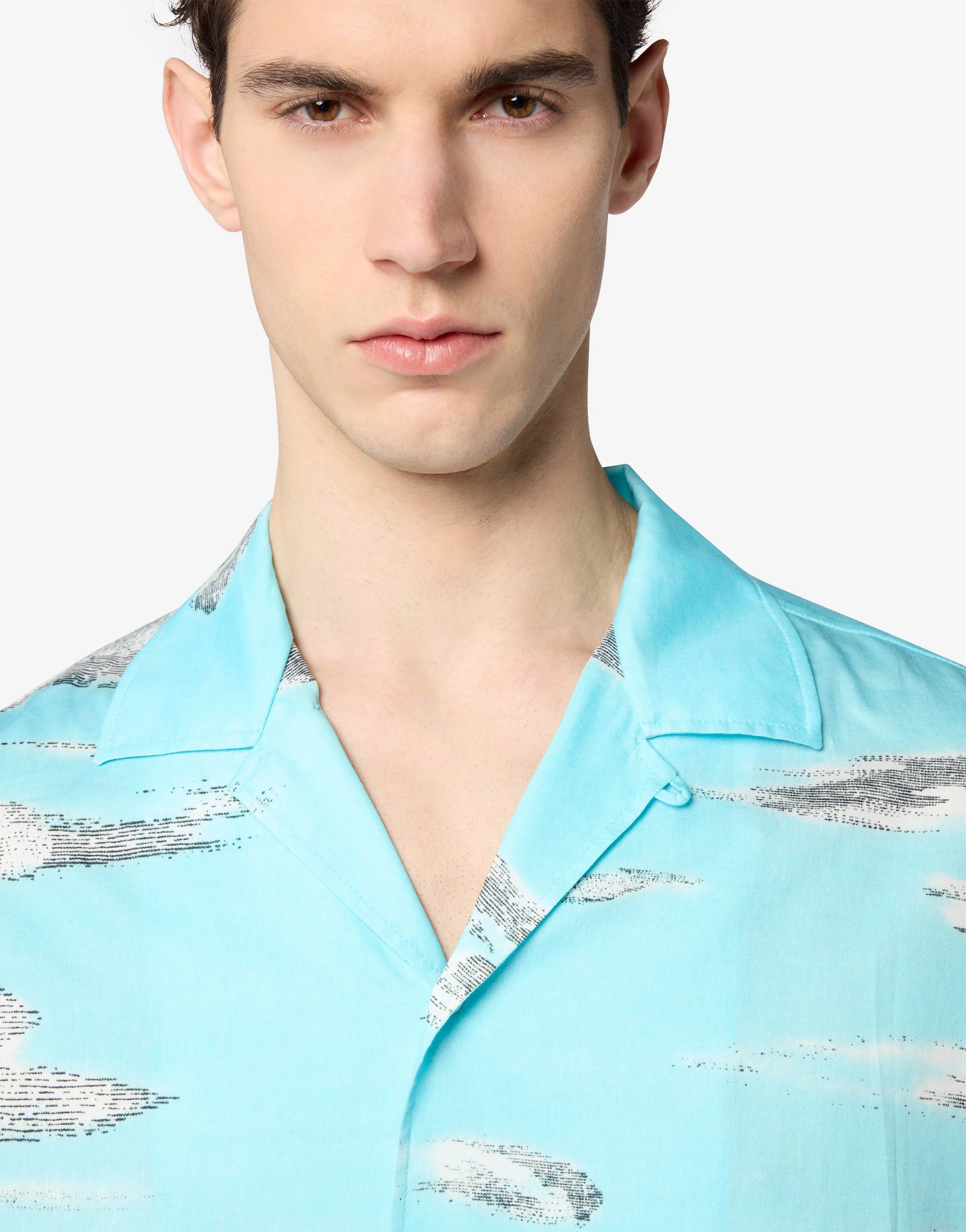 Archive Clouds Cotton Poplin Shirt - Image 3