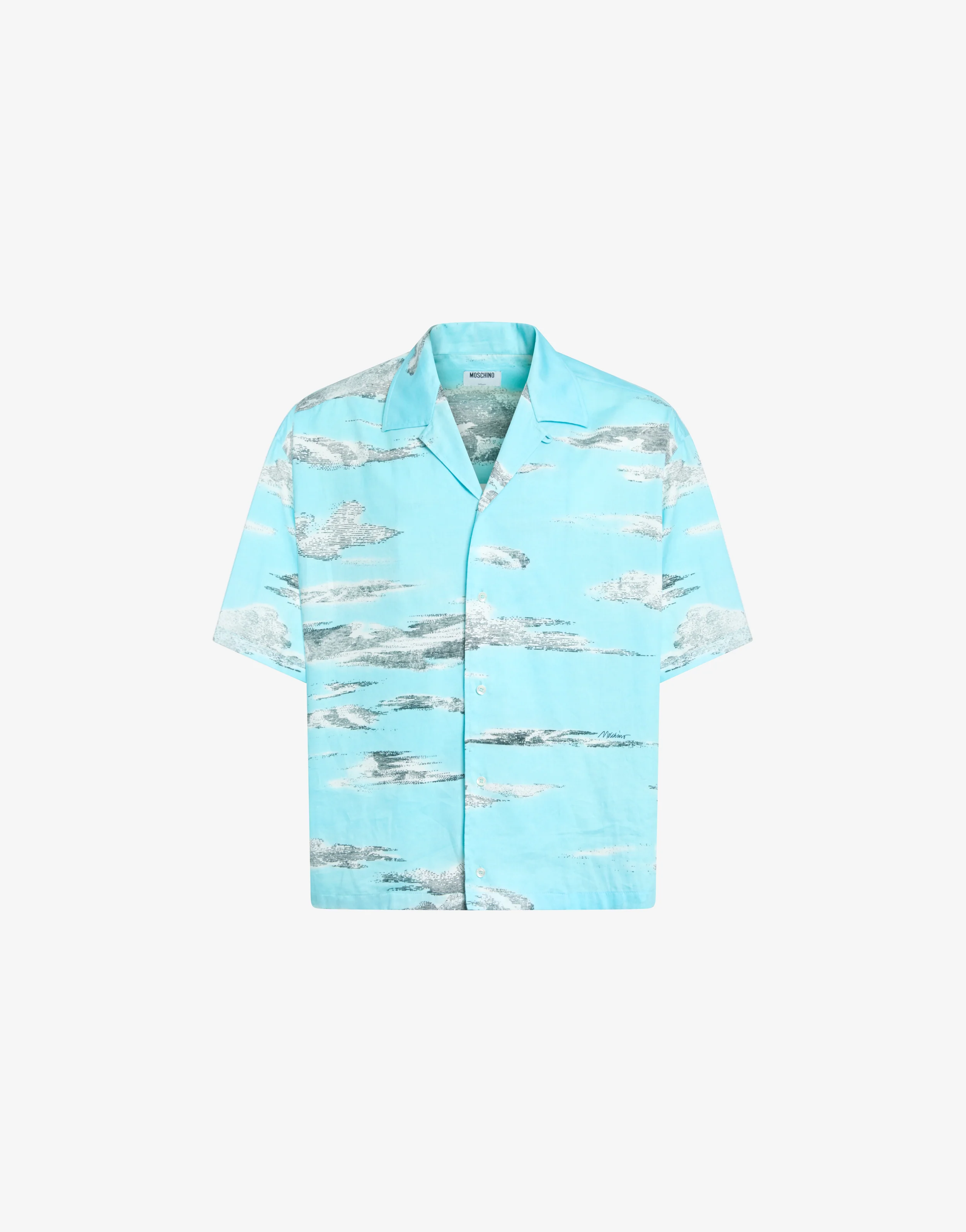 Archive Clouds Cotton Poplin Shirt - Image 5