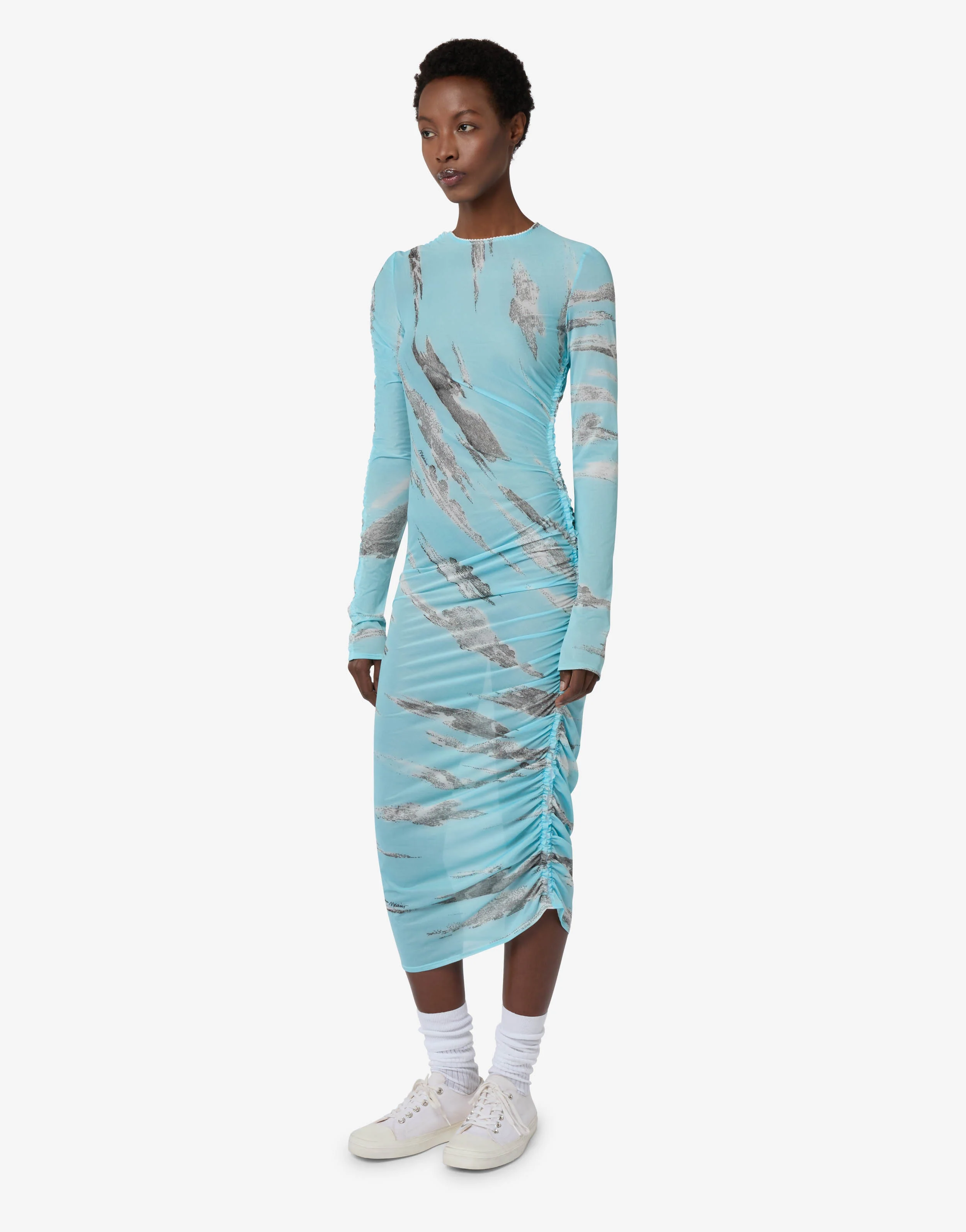 Archive Clouds Tulle Dress
