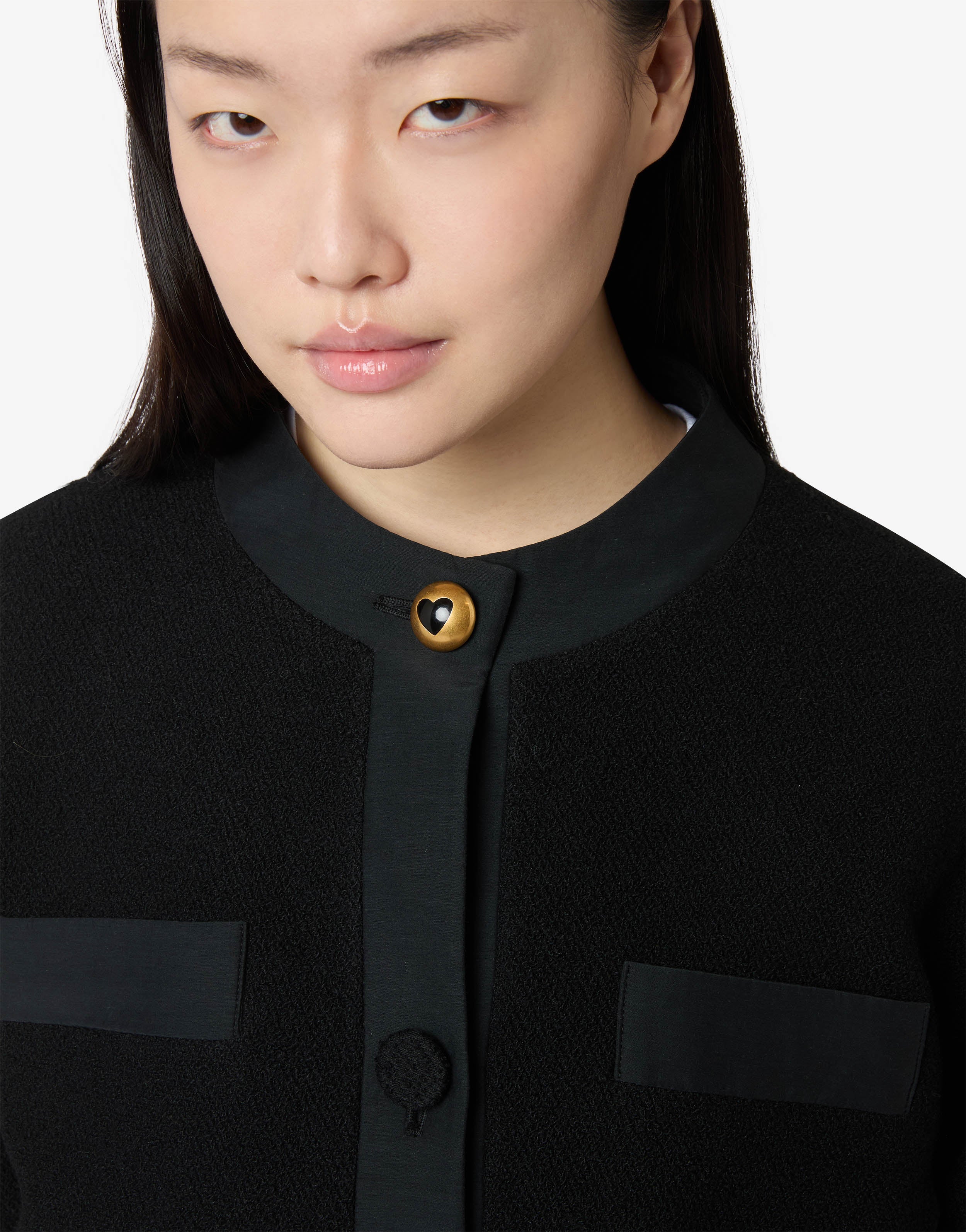 Bouclé wool jacket - Image 3
