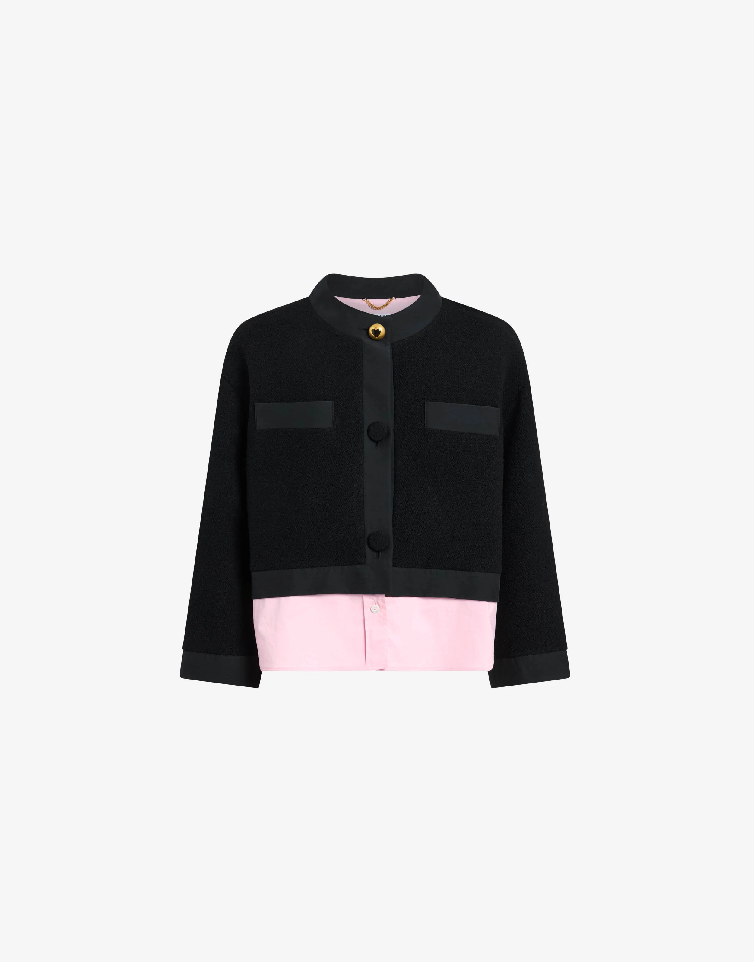 Bouclé wool jacket - Image 4