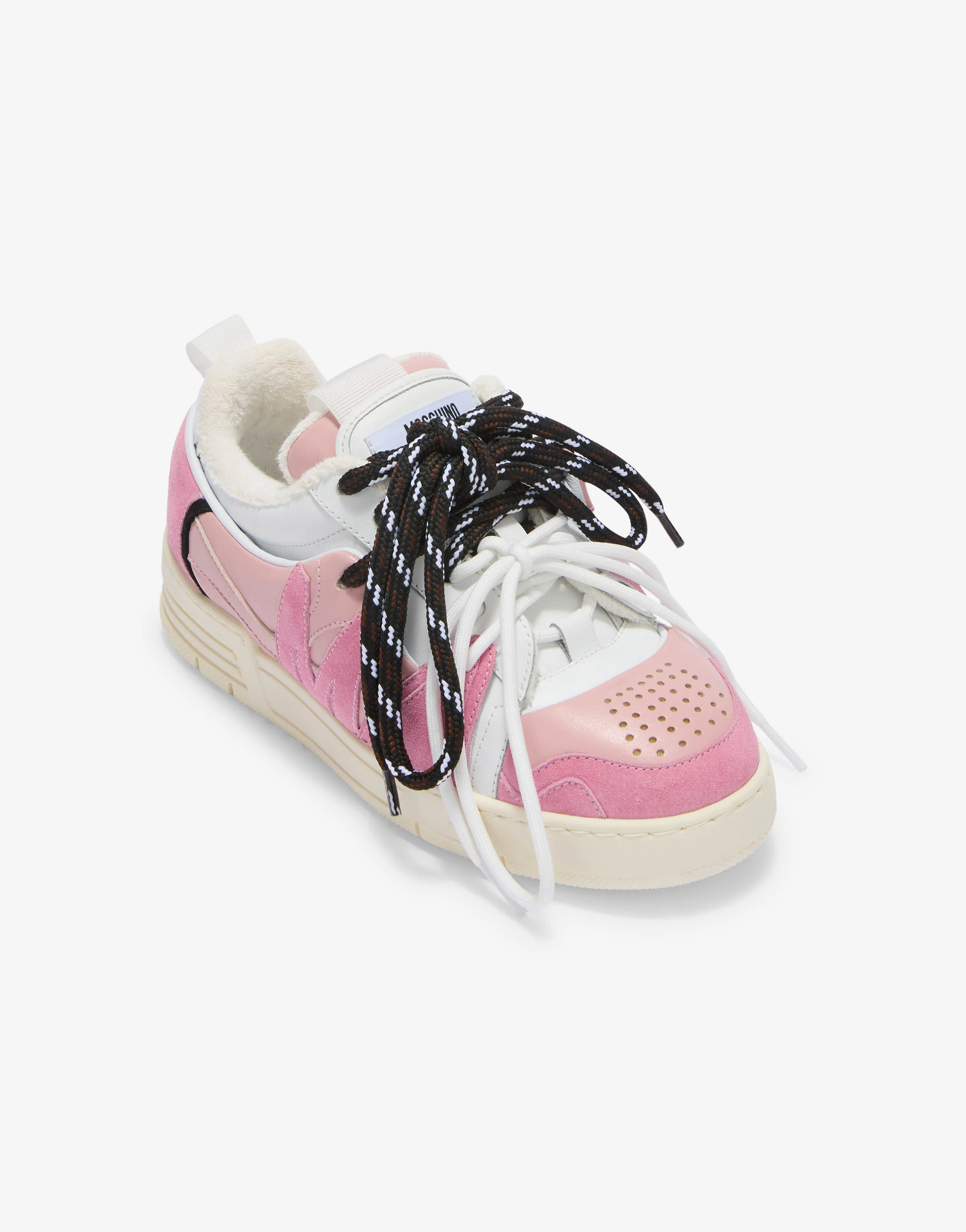 Calfskin and suede sneakers - Image 4