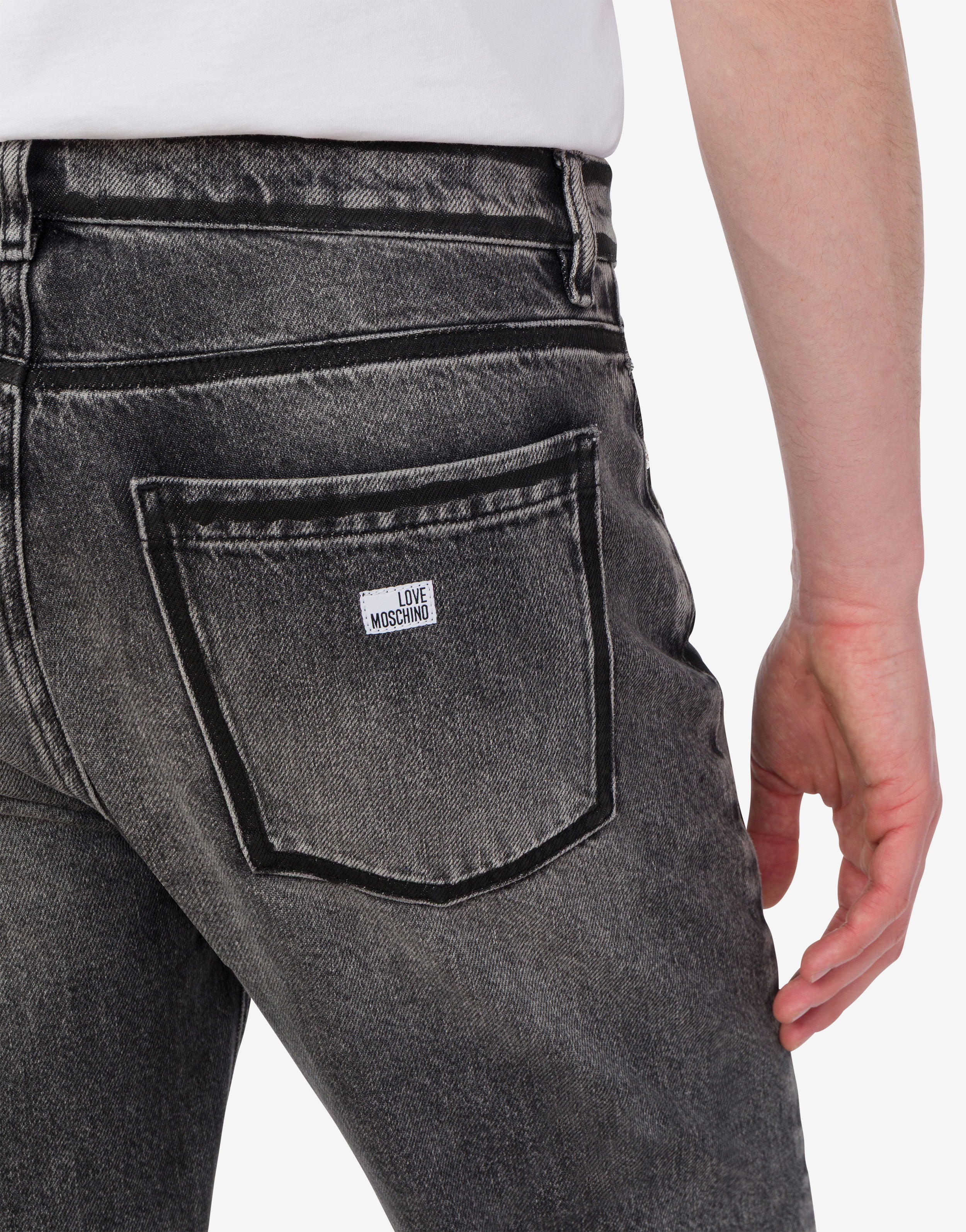 Cotton denim pants - Image 5