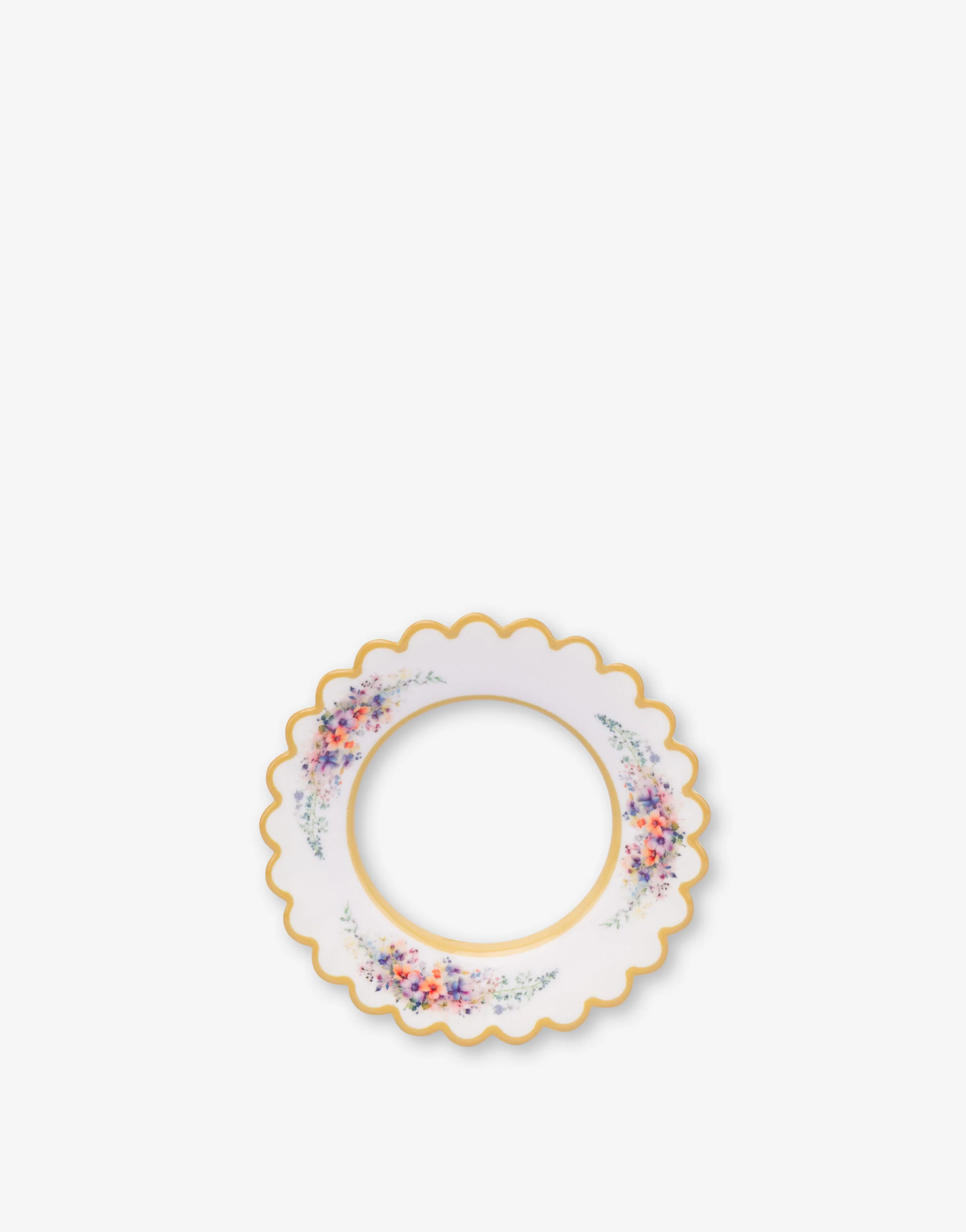 Embossed metal bracelet