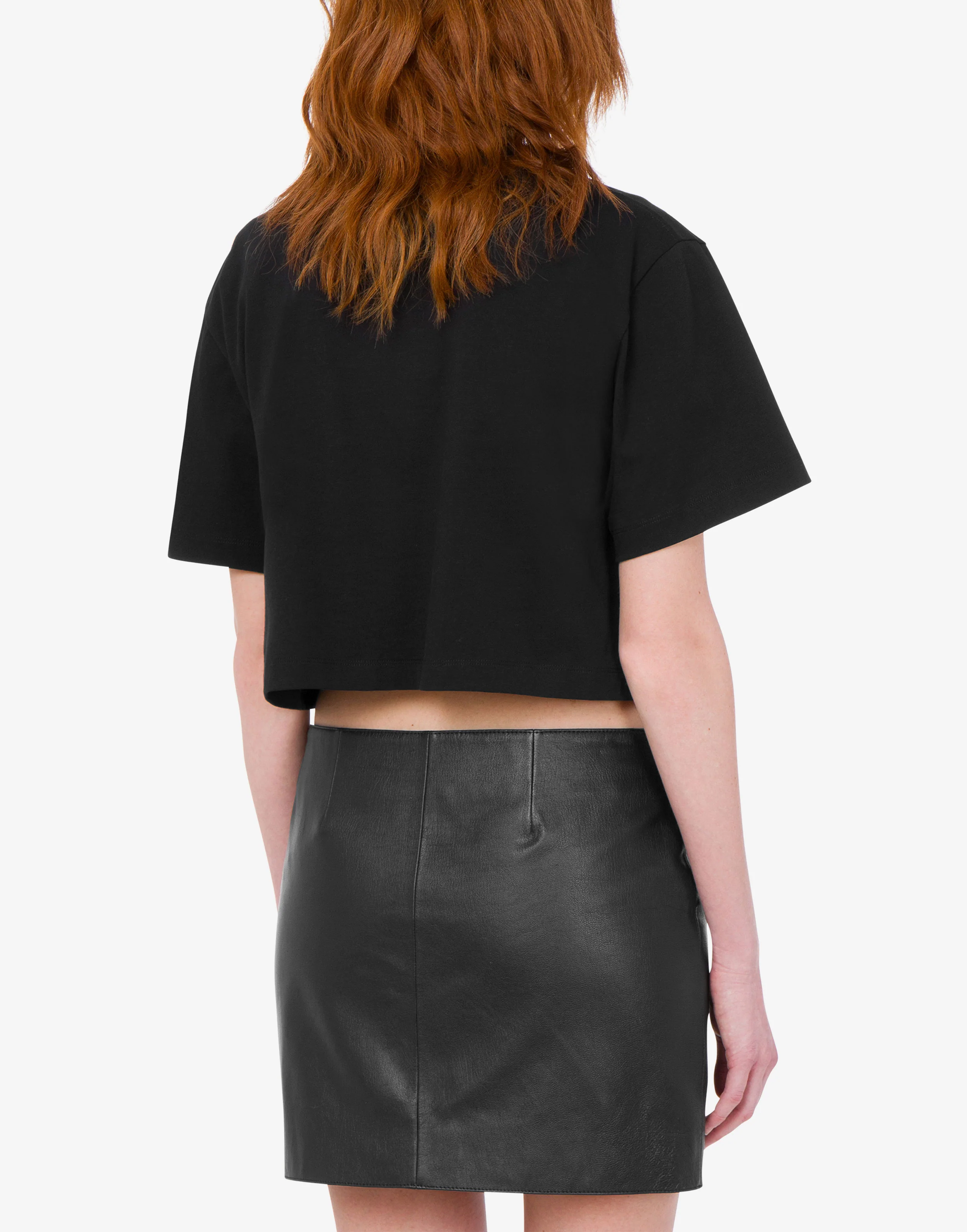 Embroidered cotton jersey T-shirt - Image 4