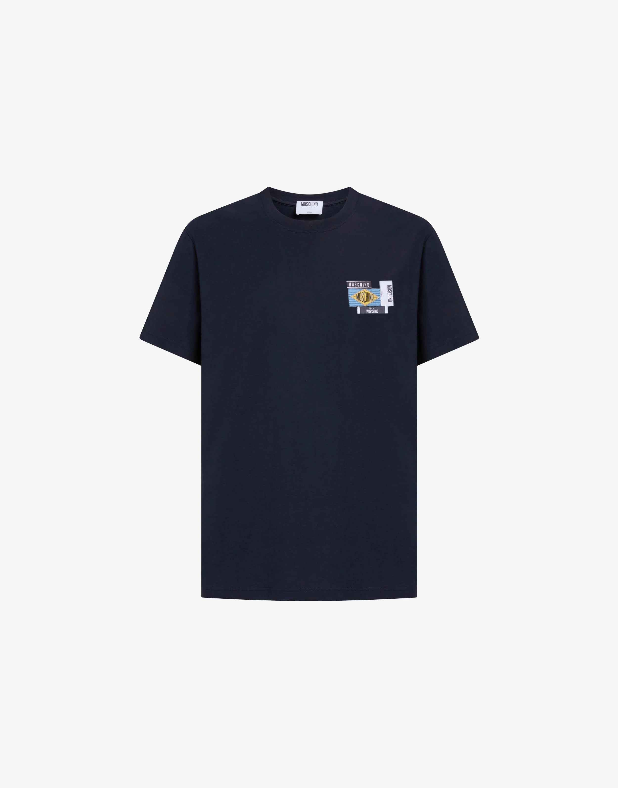 Embroidered cotton jersey T-shirt - Image 5