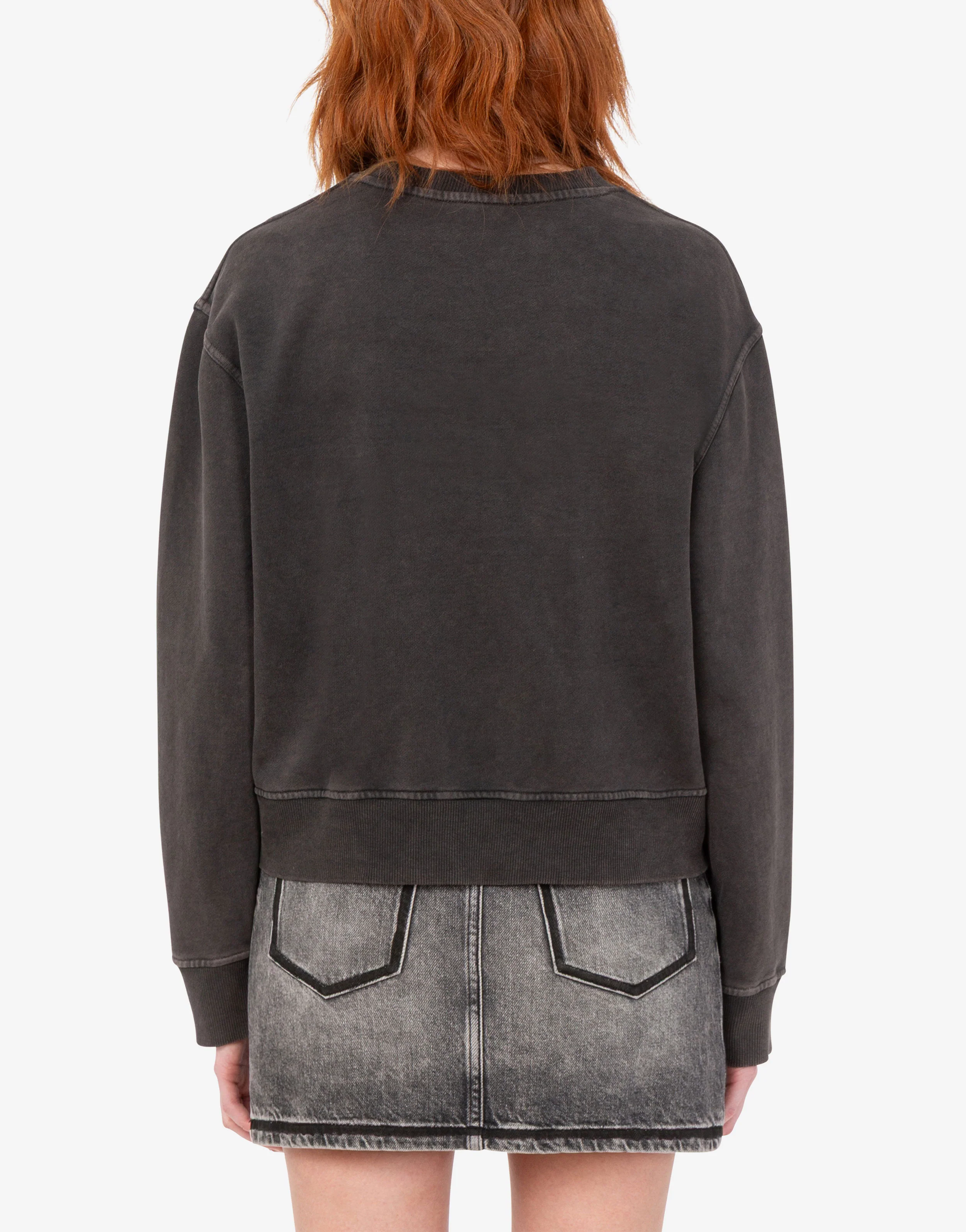 Embroidered cotton sweatshirt - Image 4