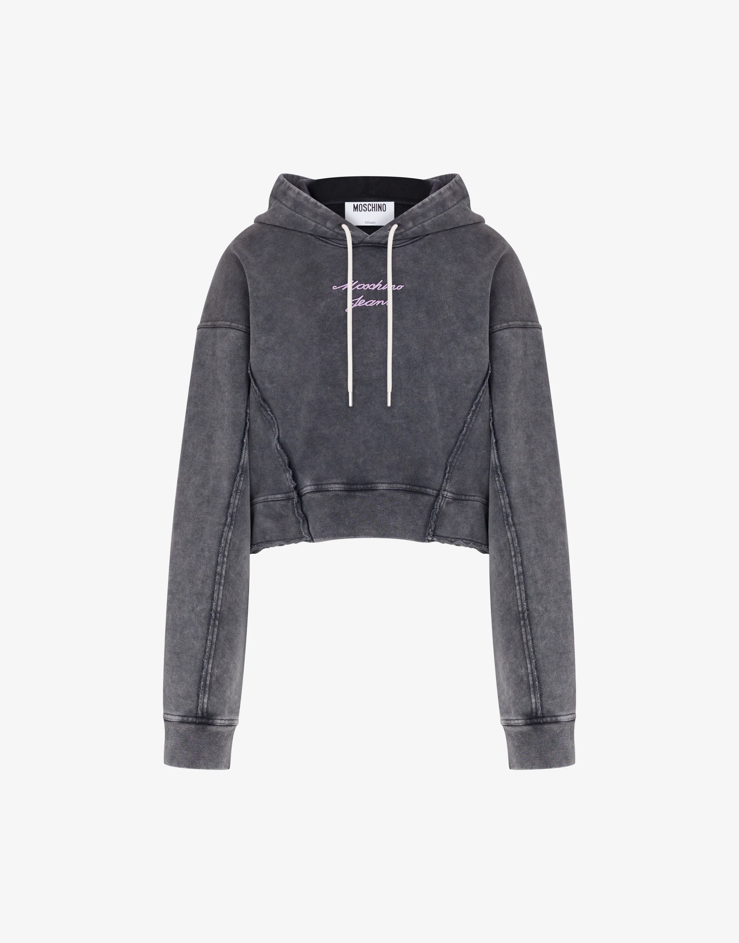 Embroidered cotton sweatshirt