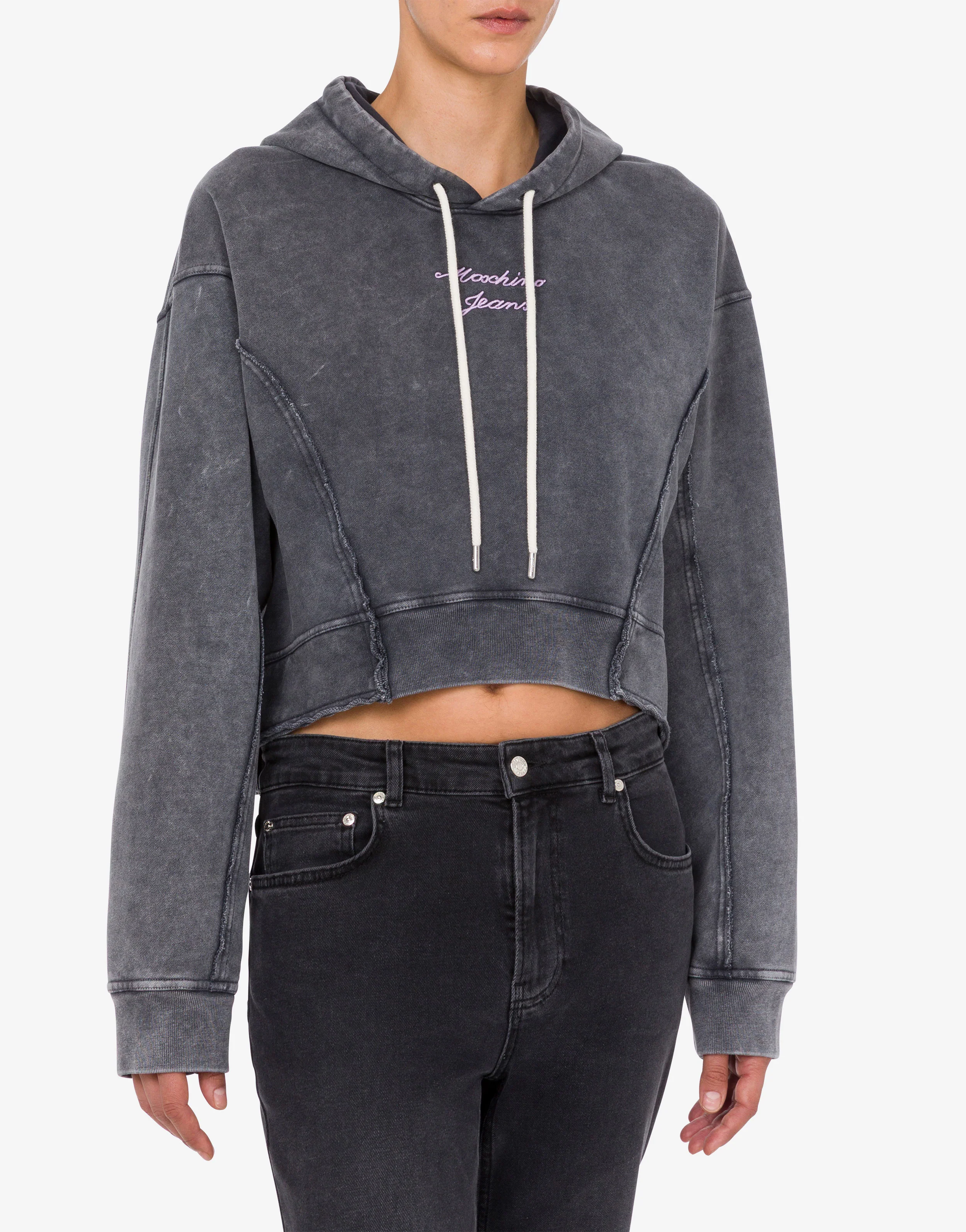 Embroidered cotton sweatshirt - Image 2