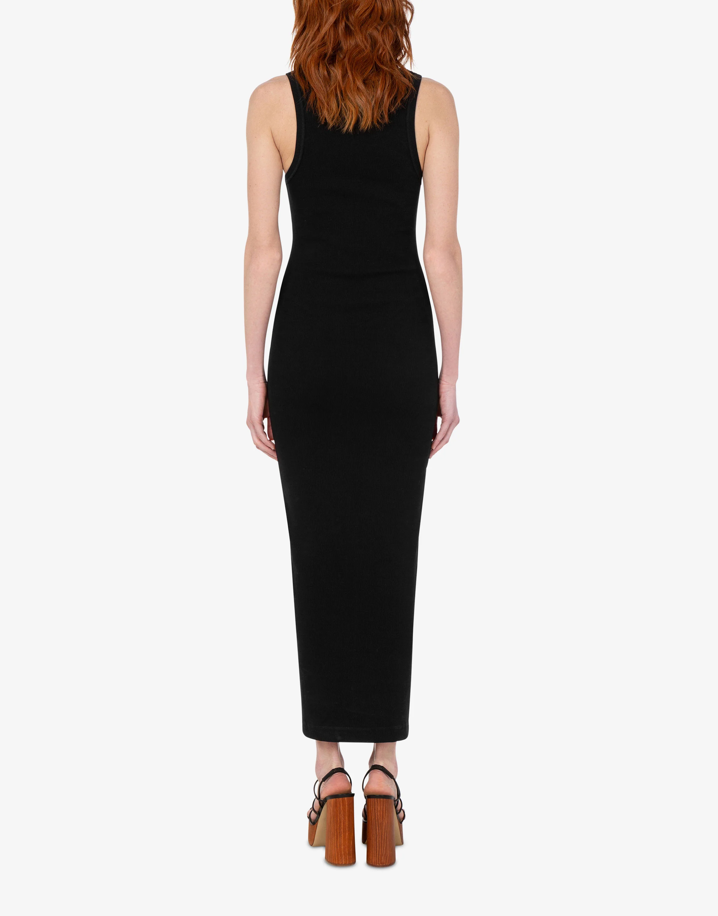 Embroidered stretch cotton dress - Image 4