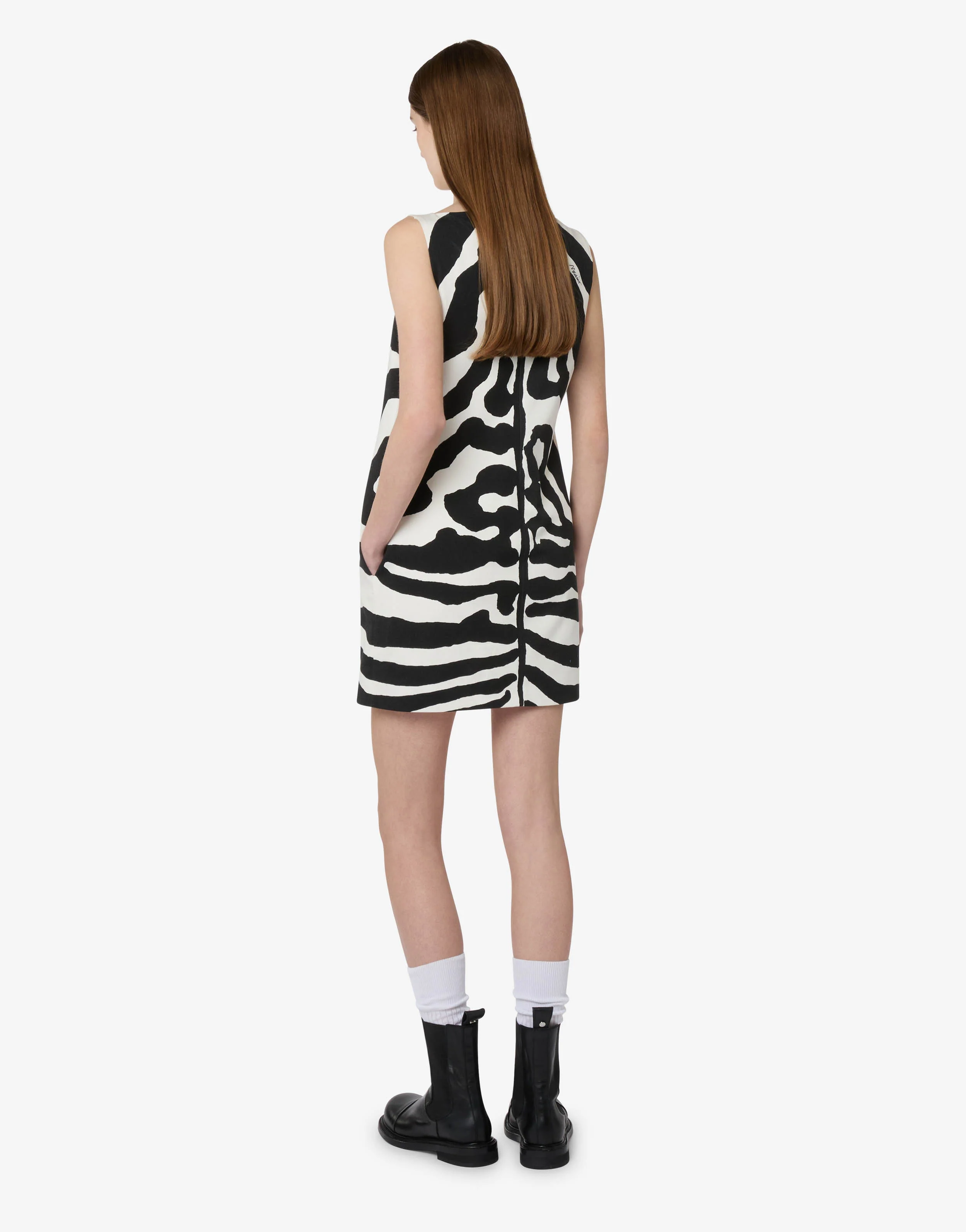 Heavyweight printed cotton dress - Image 2