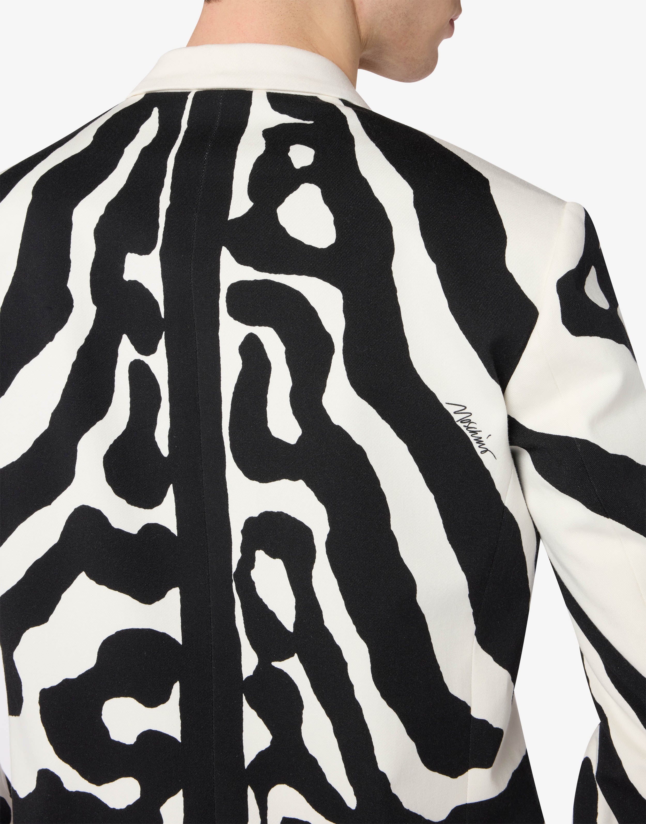 Heavyweight printed cotton jacket - Image 3
