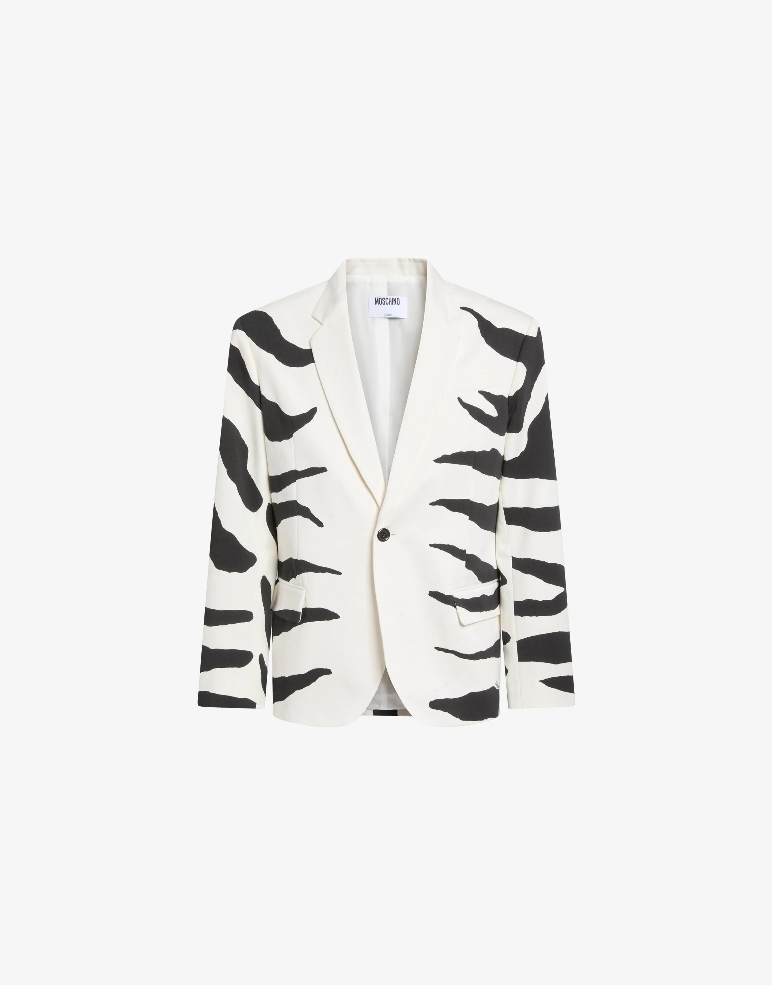 Heavyweight printed cotton jacket - Image 4