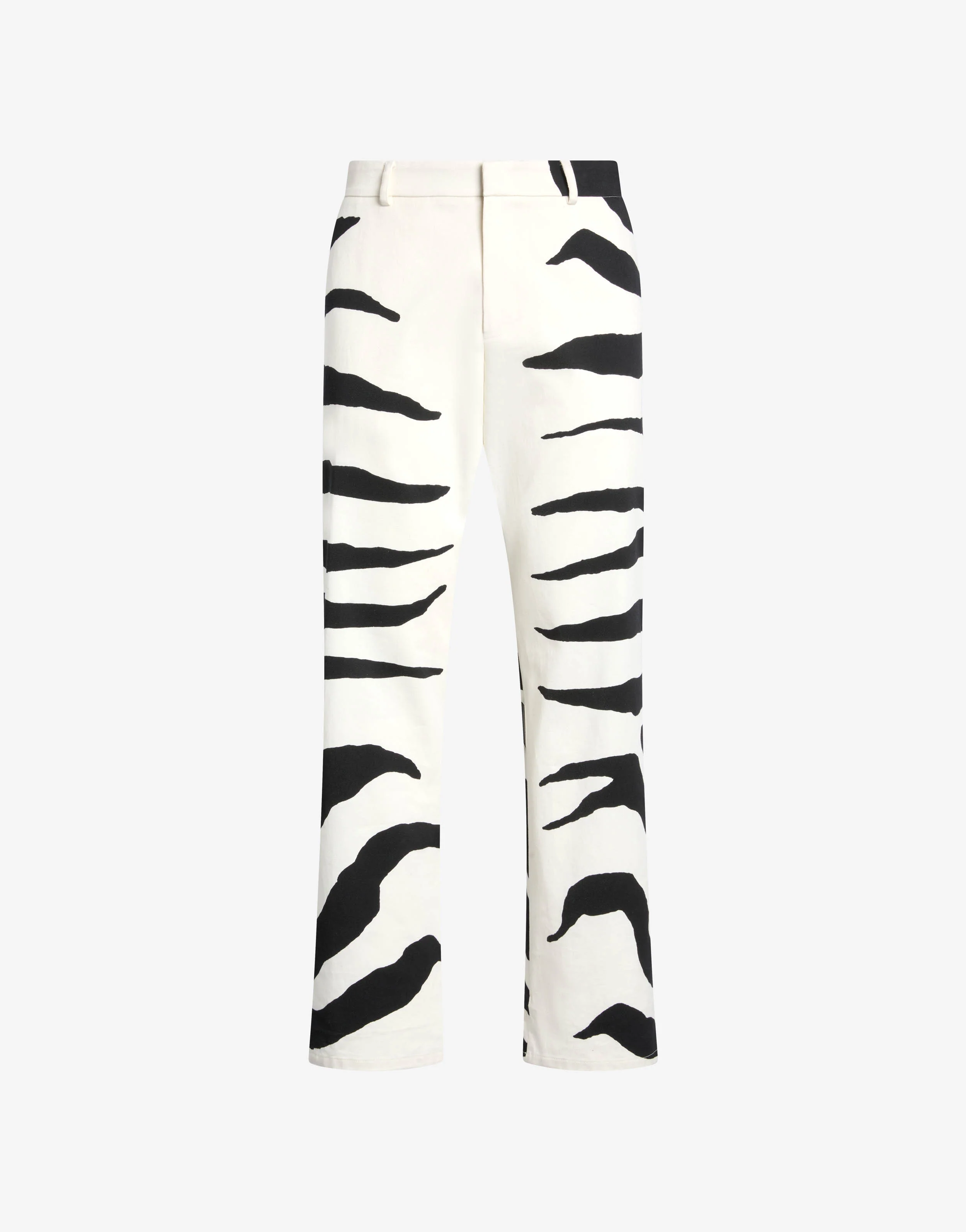 Heavyweight printed cotton pants - Image 5