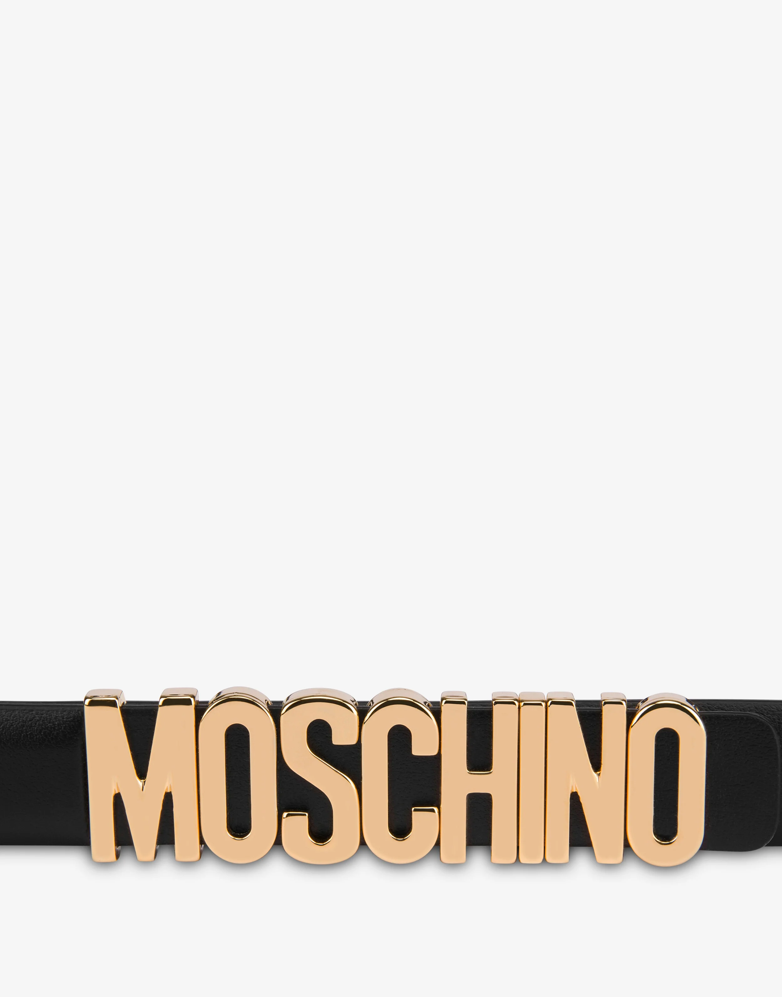 Lettering Logo calfskin belt - Image 2