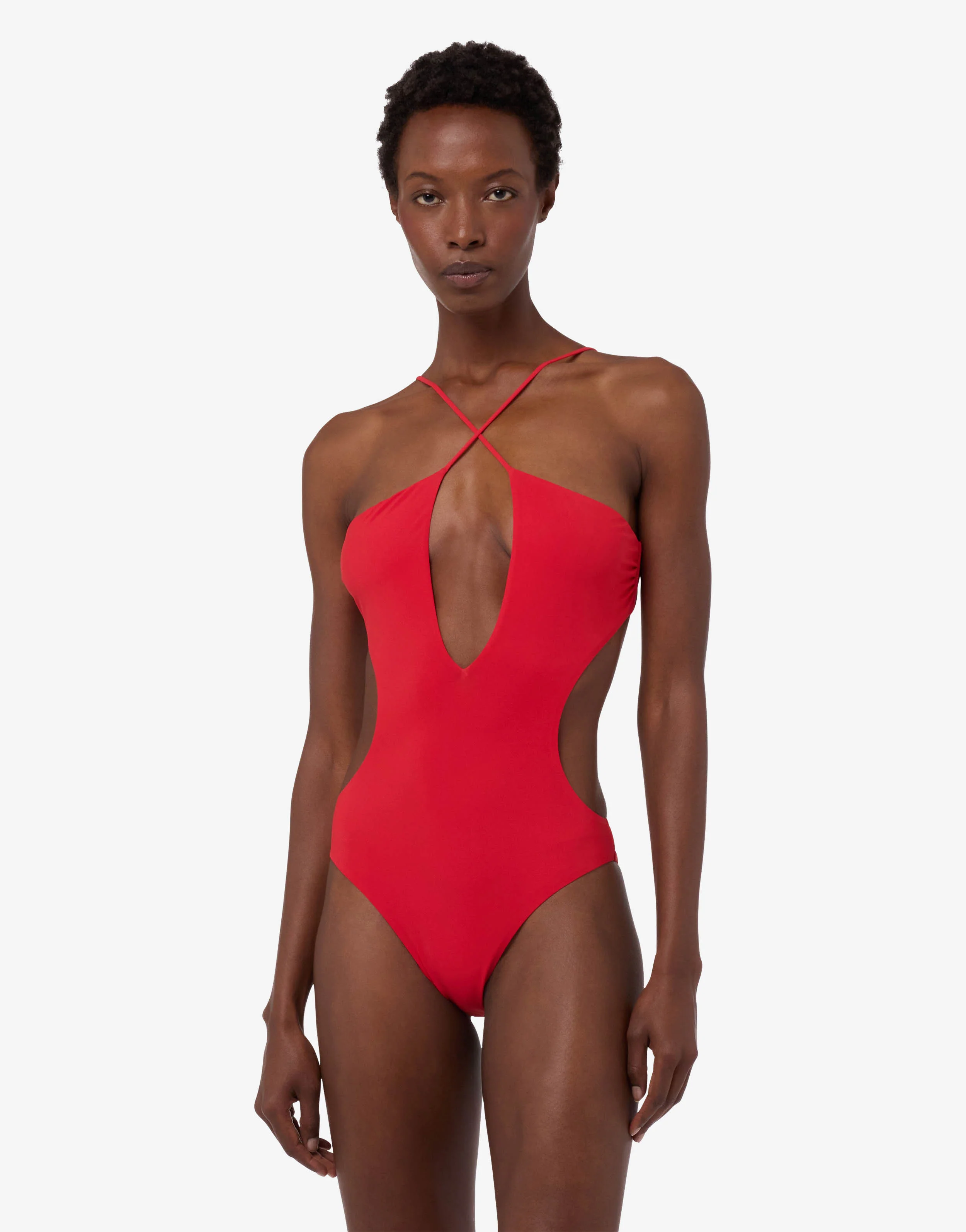 Lycra one-piece swimsuit