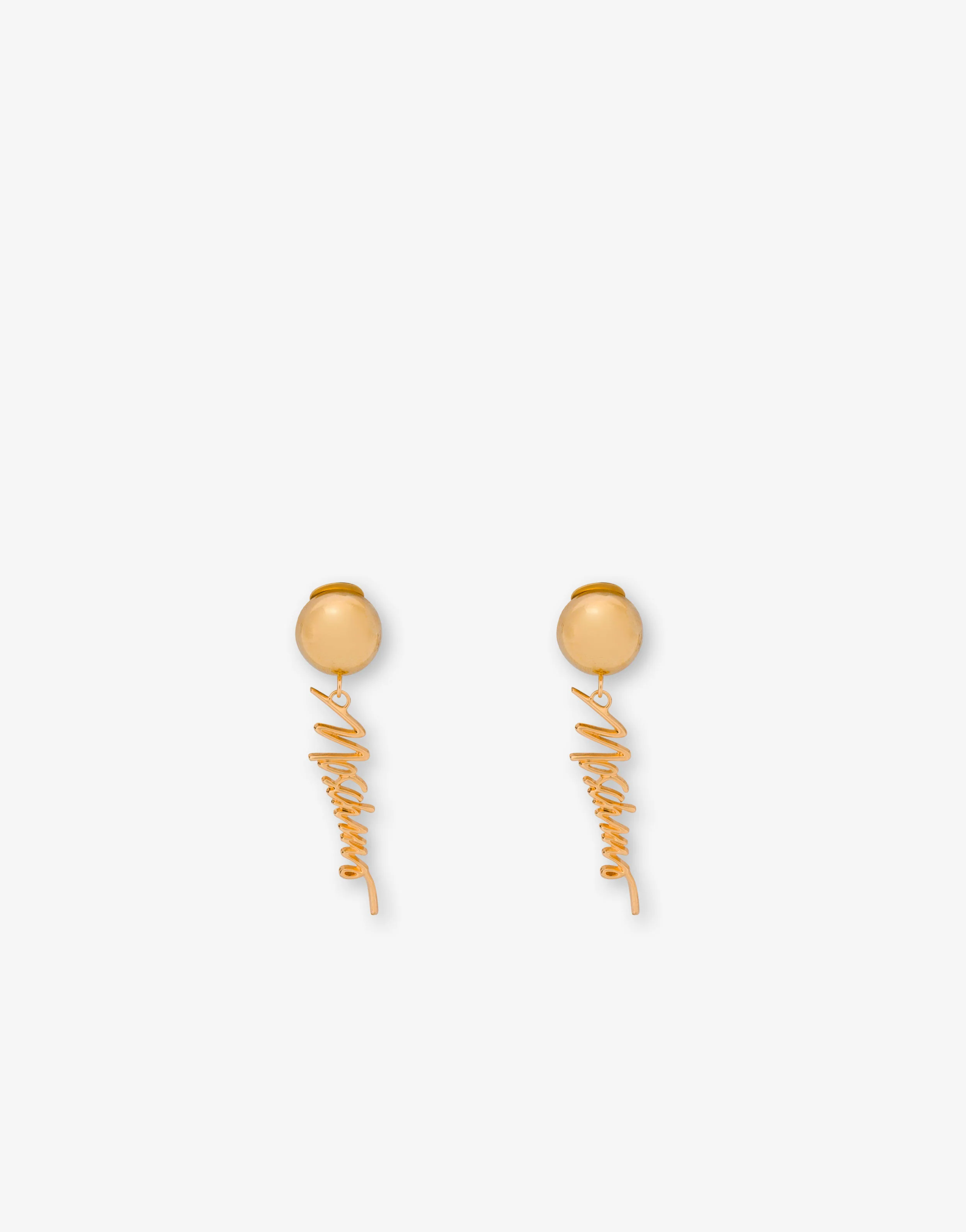 Metal clip-on earrings - Image 2