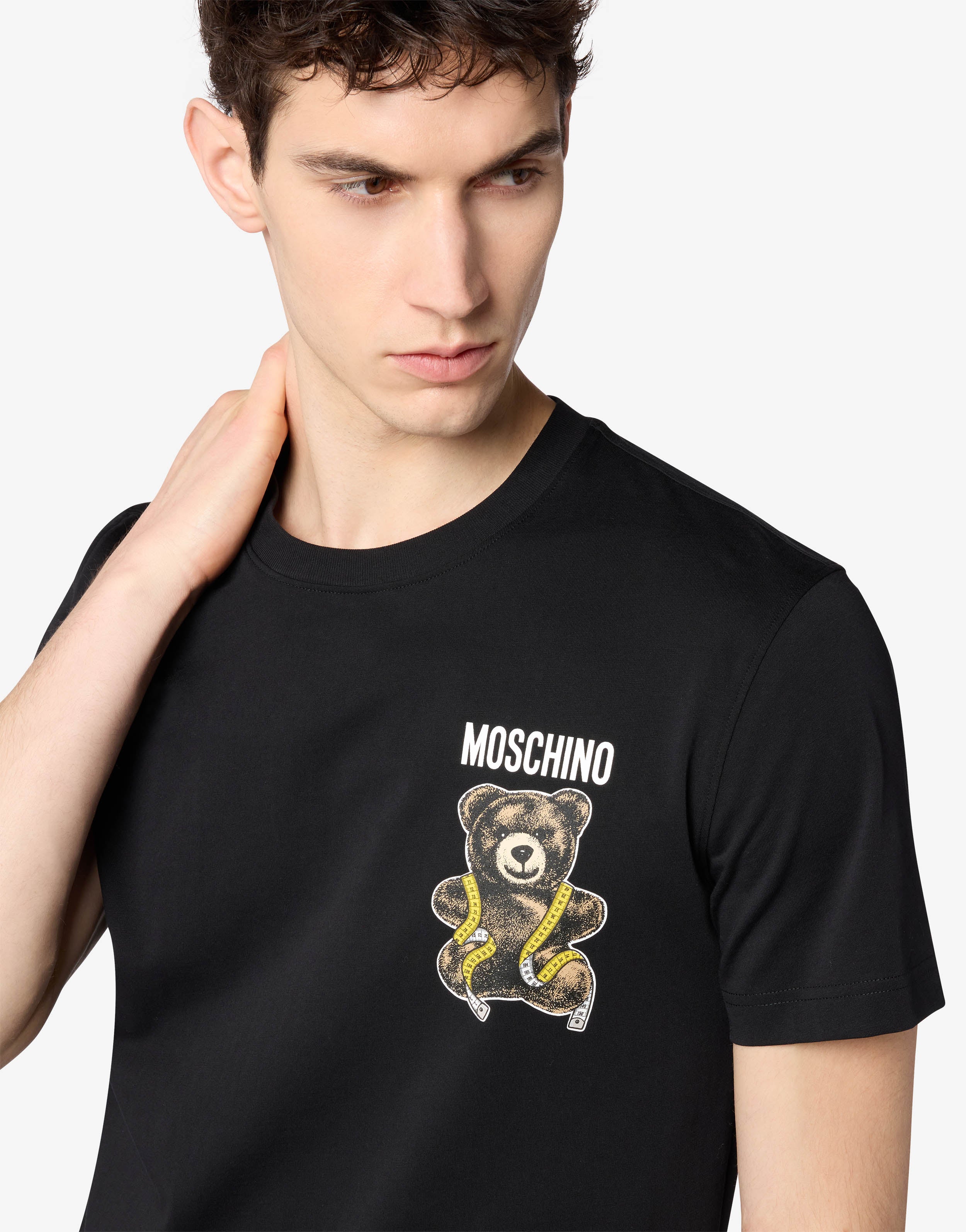 Moschino Teddy Bear Cotton Jersey T-shirt - Image 3