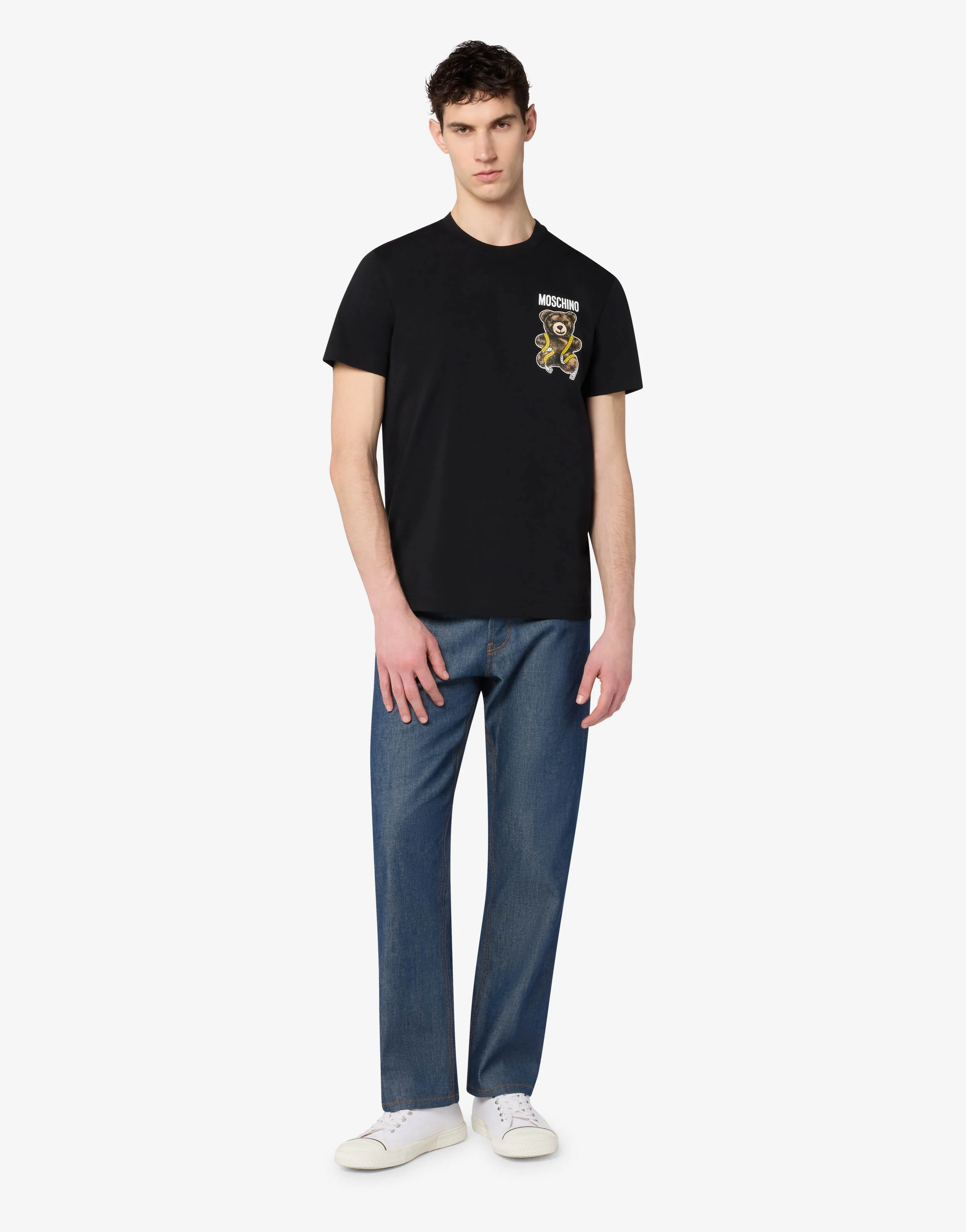 Moschino Teddy Bear Cotton Jersey T-shirt - Image 4