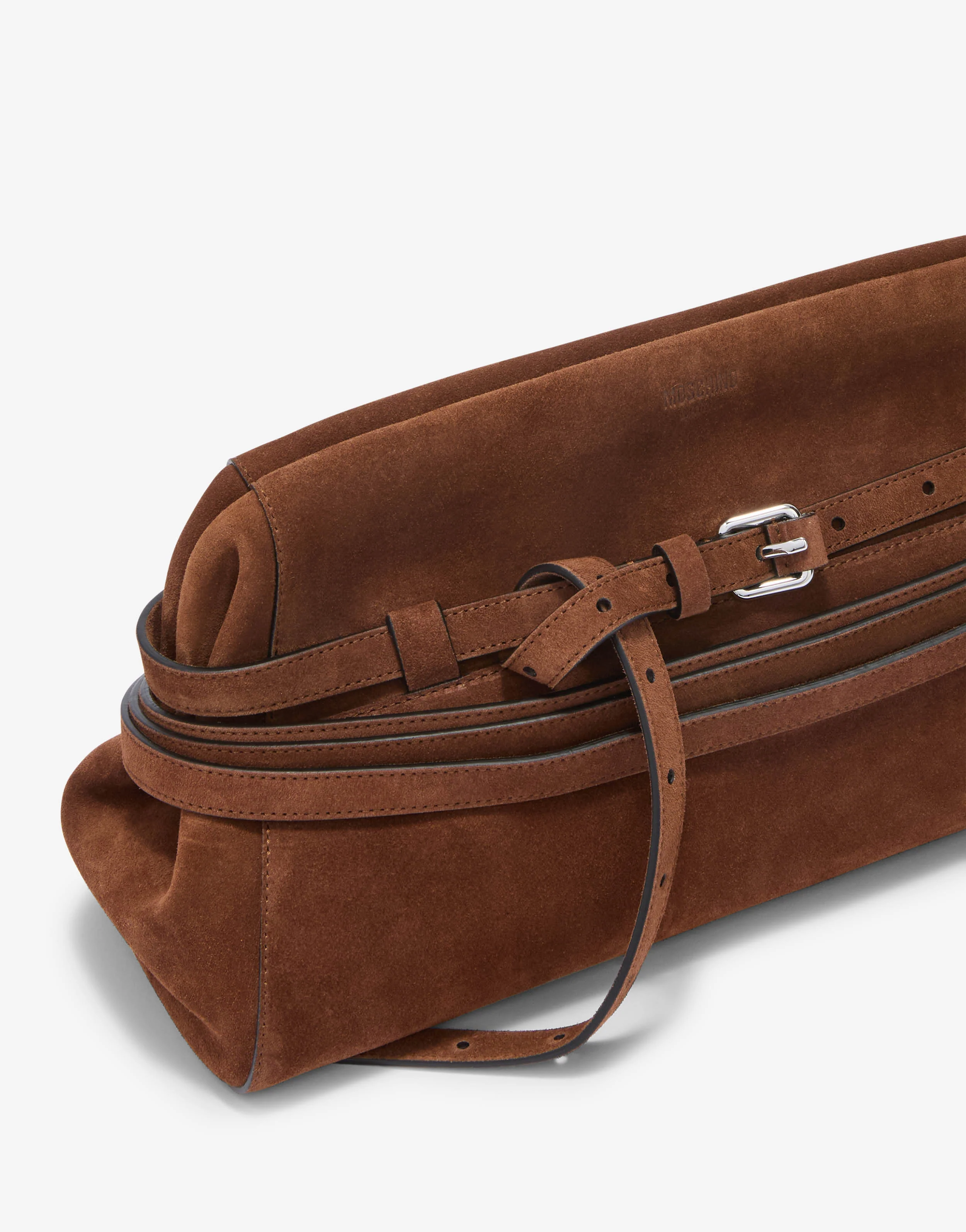 Moschino Tie Me Clutch Bag - Image 4