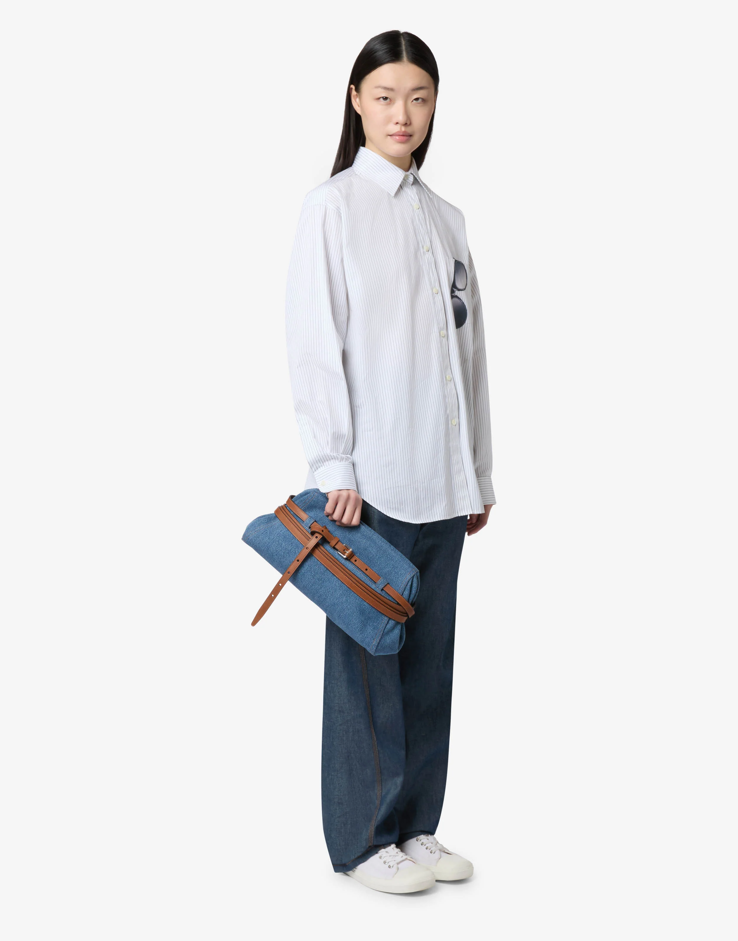 Moschino Tie Me Large Clutch Bag - Image 5