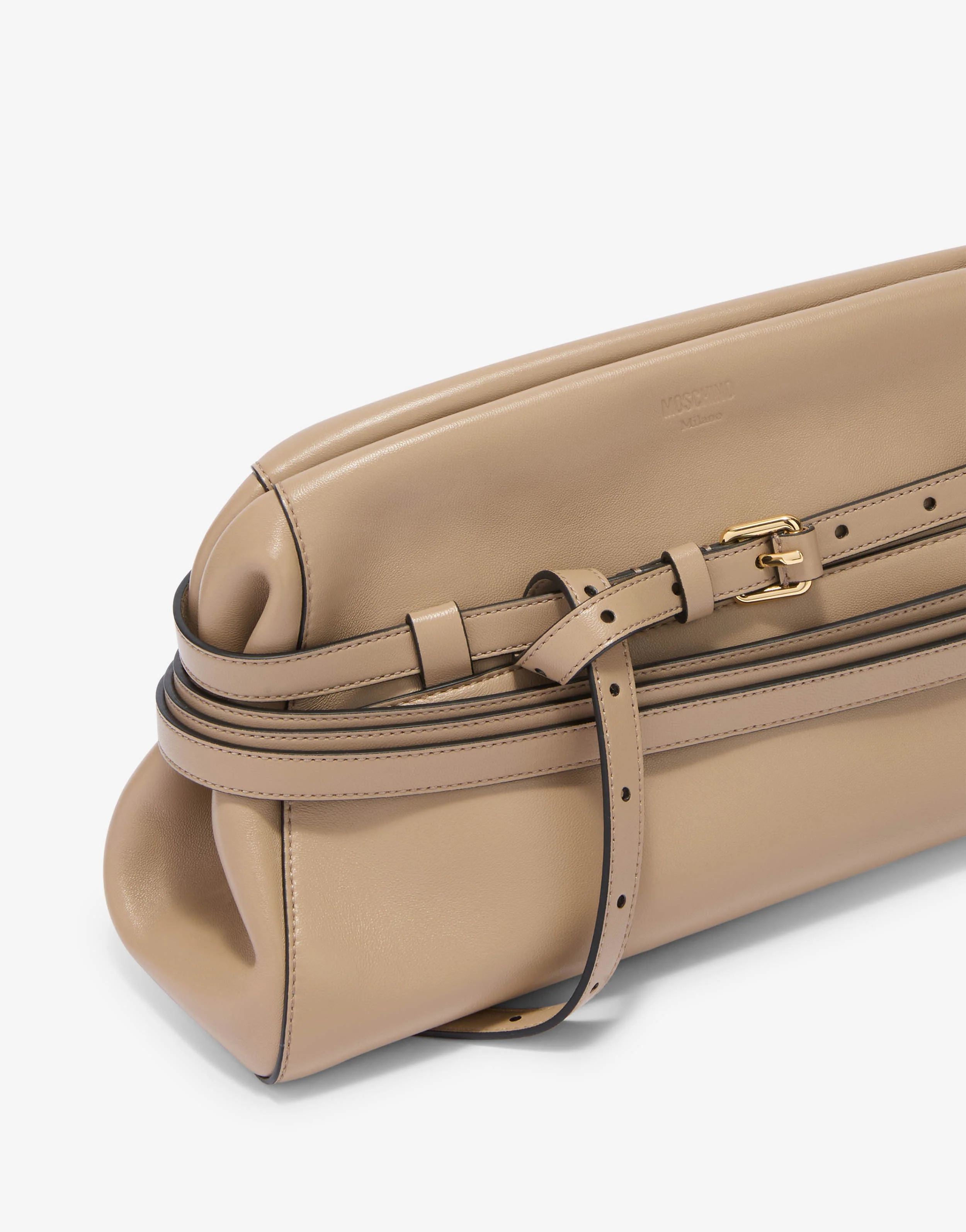 Moschino Tie Me Large Clutch Bag - Image 4