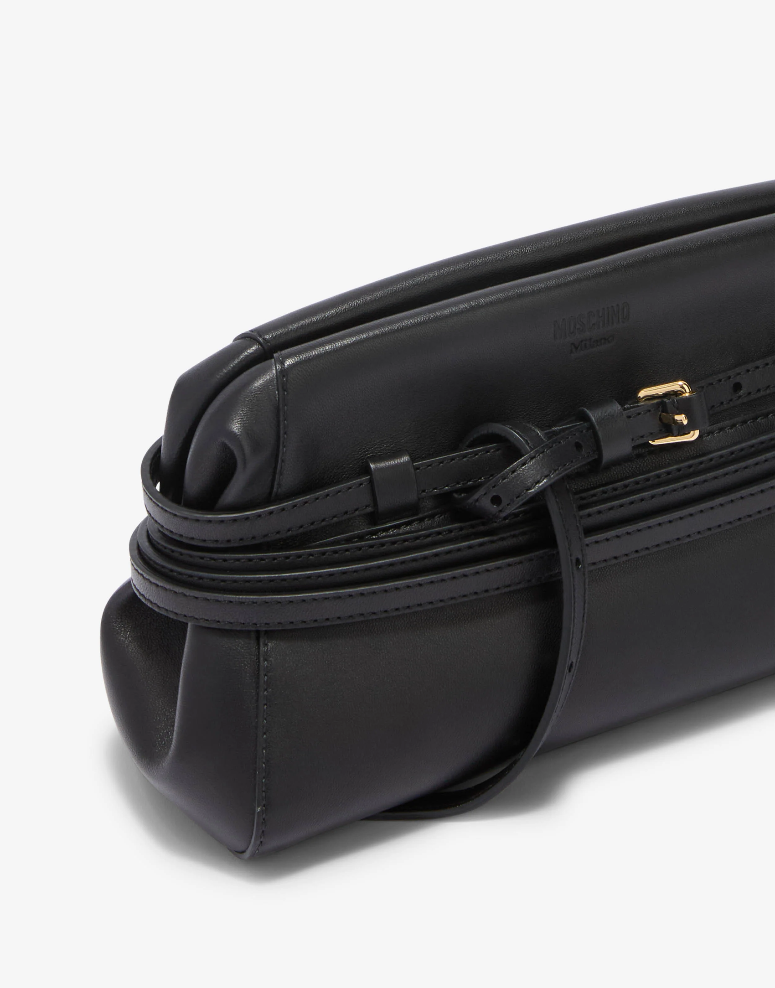 Moschino Tie Me Small Clutch Bag - Image 3