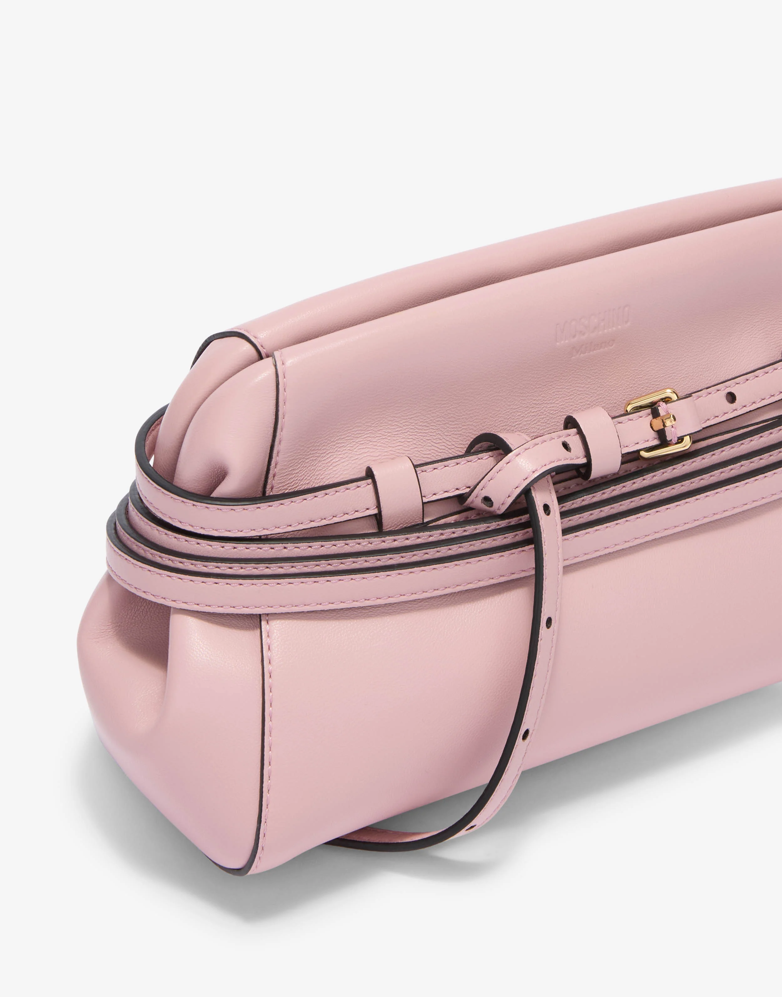 Moschino Tie Me Small Clutch Bag - Image 4
