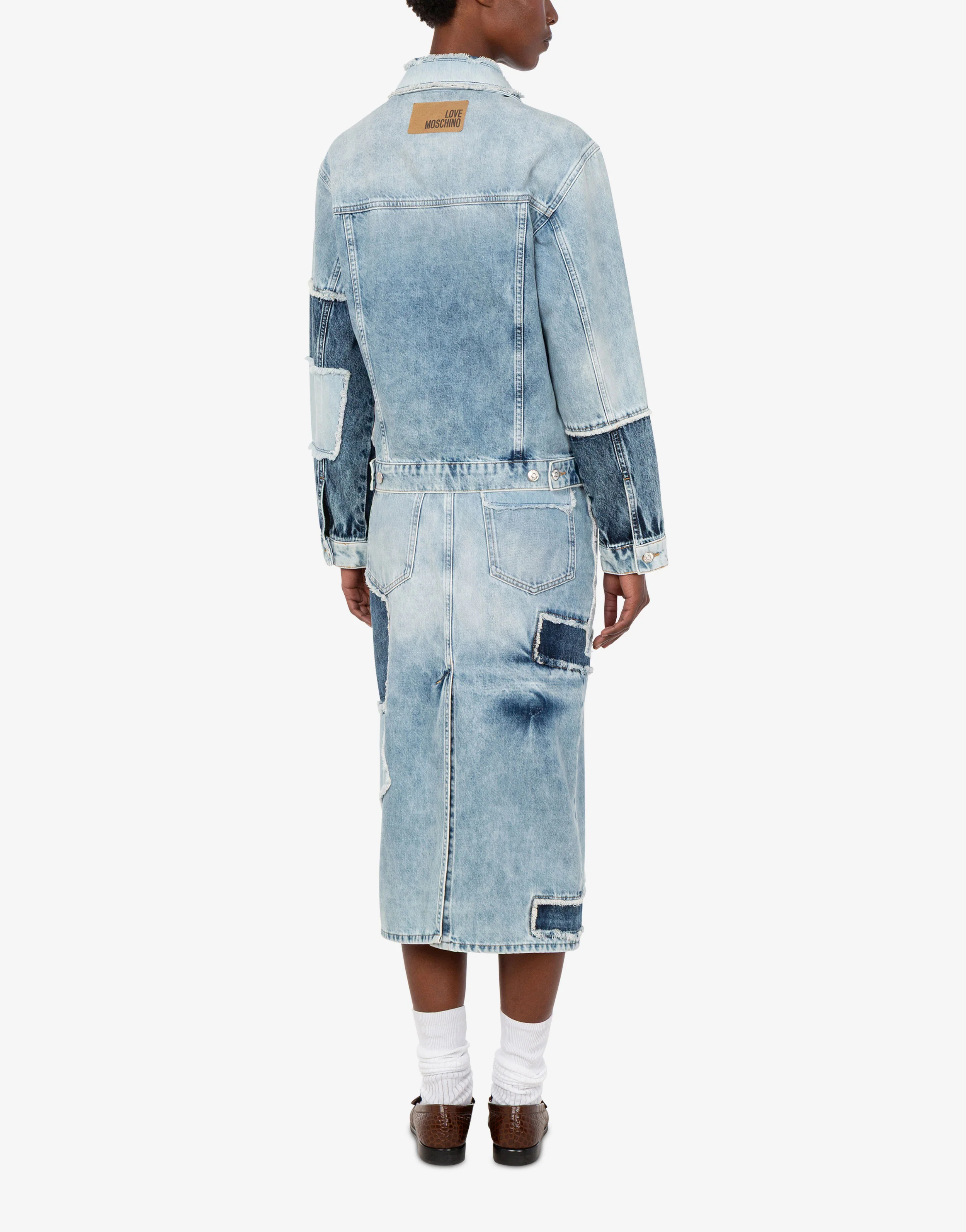 Patchwork Denim Jacket - Image 4
