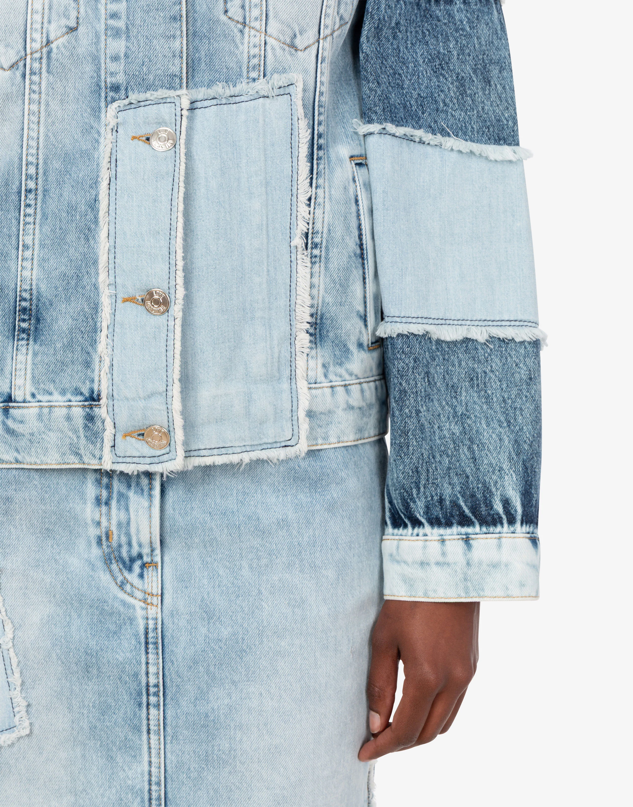 Patchwork Denim Jacket - Image 5