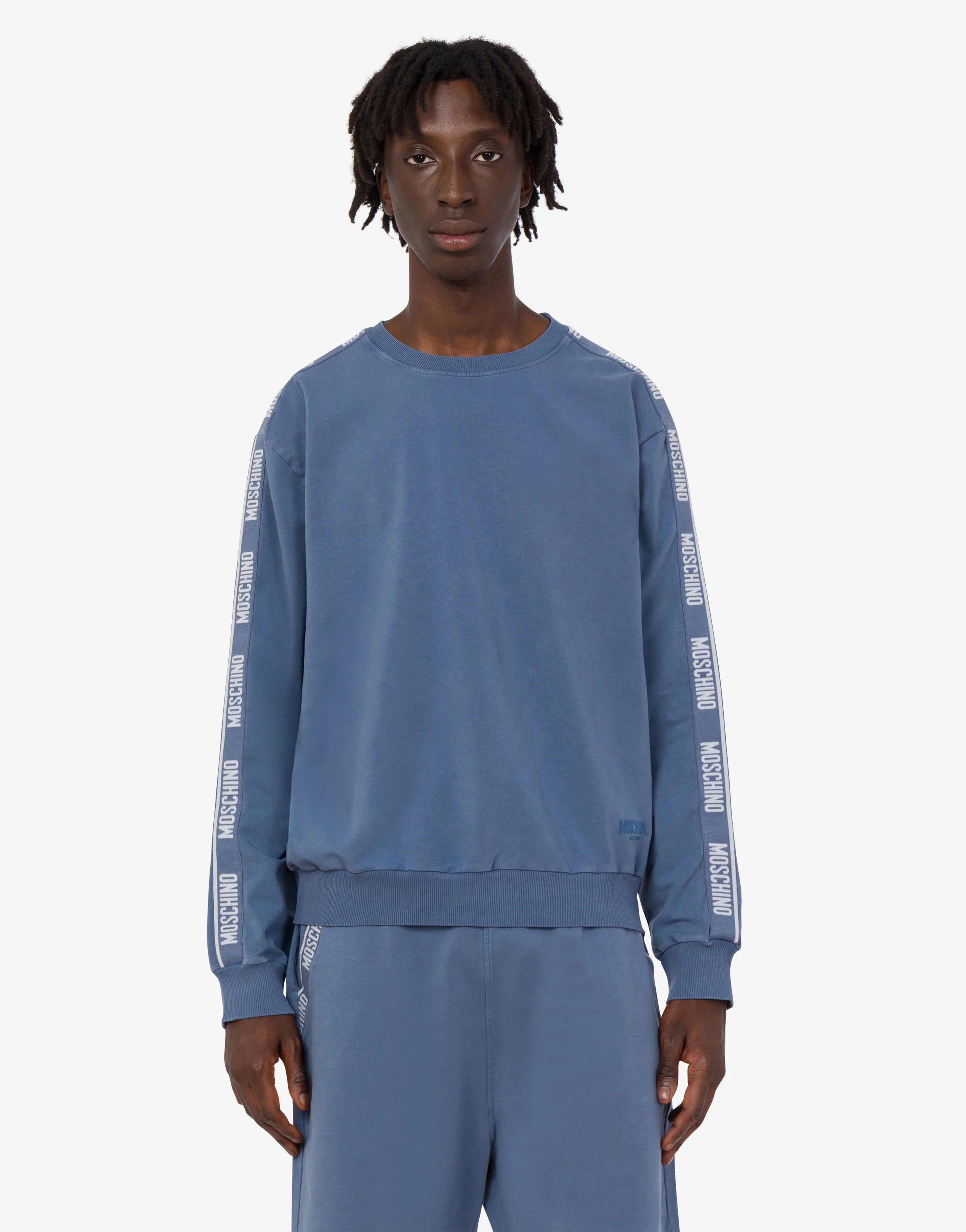 Piece-dyed cotton sweatshirt - Image 2