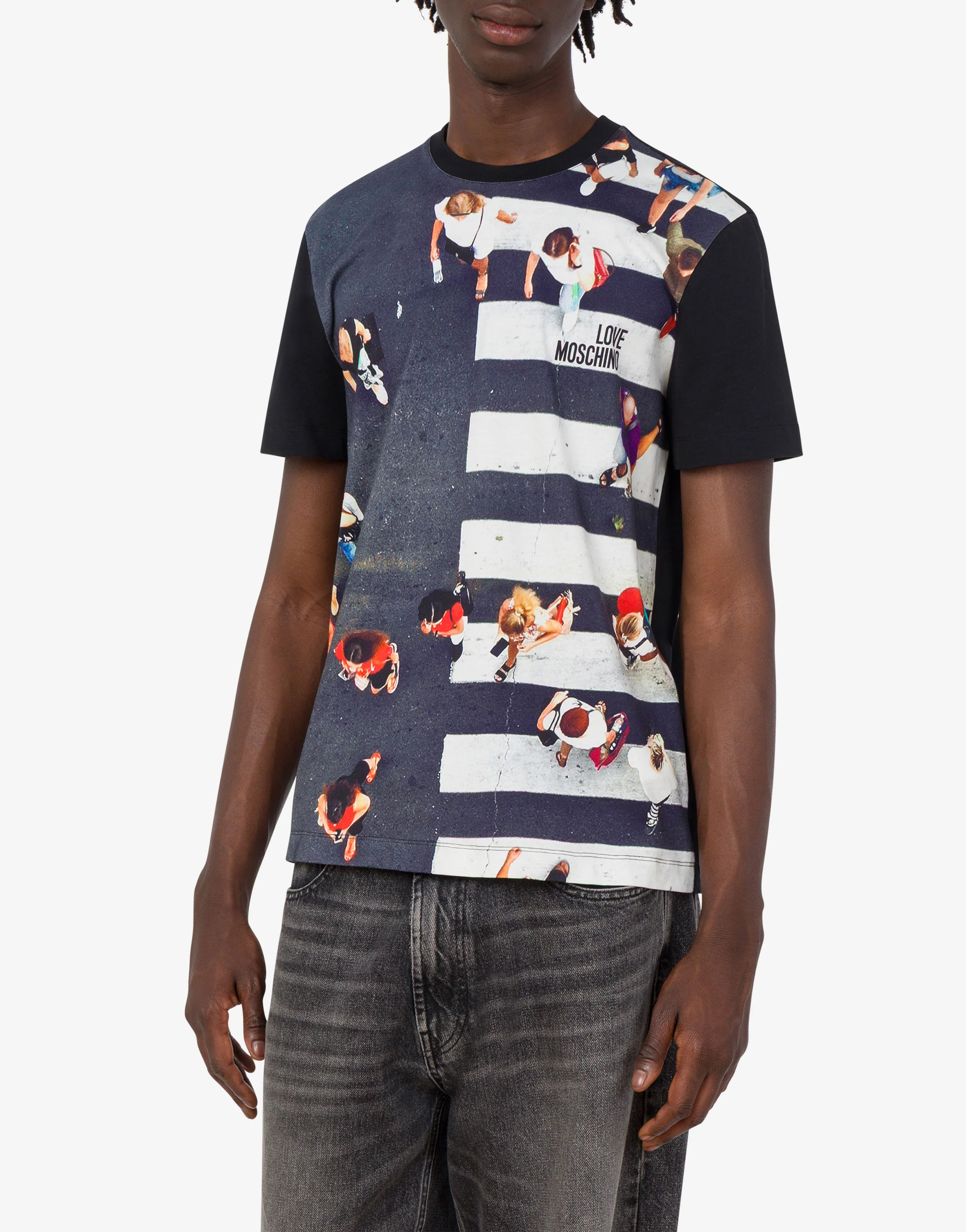 Printed cotton jersey T-shirt - Image 3