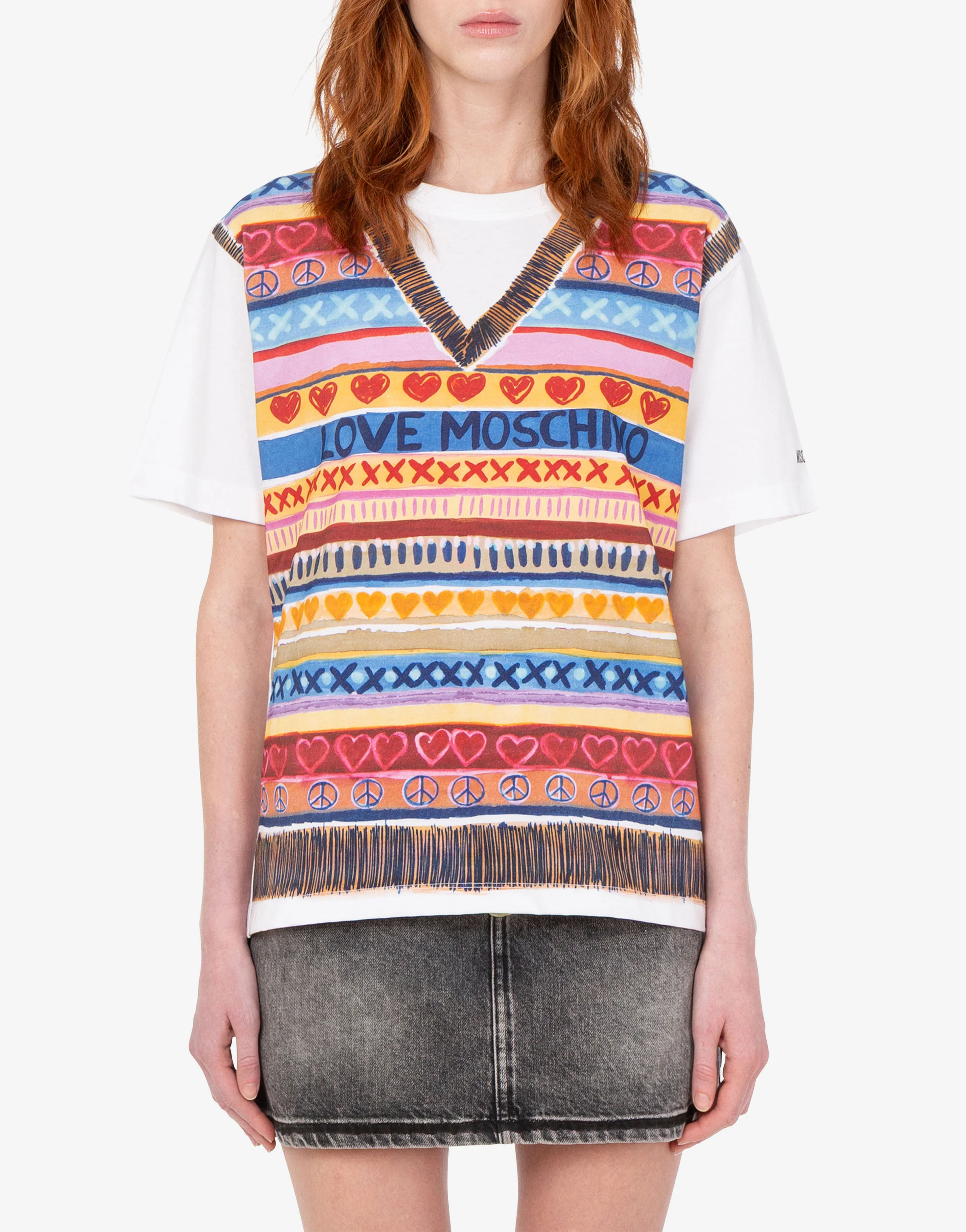 Printed cotton jersey T-shirt - Image 3