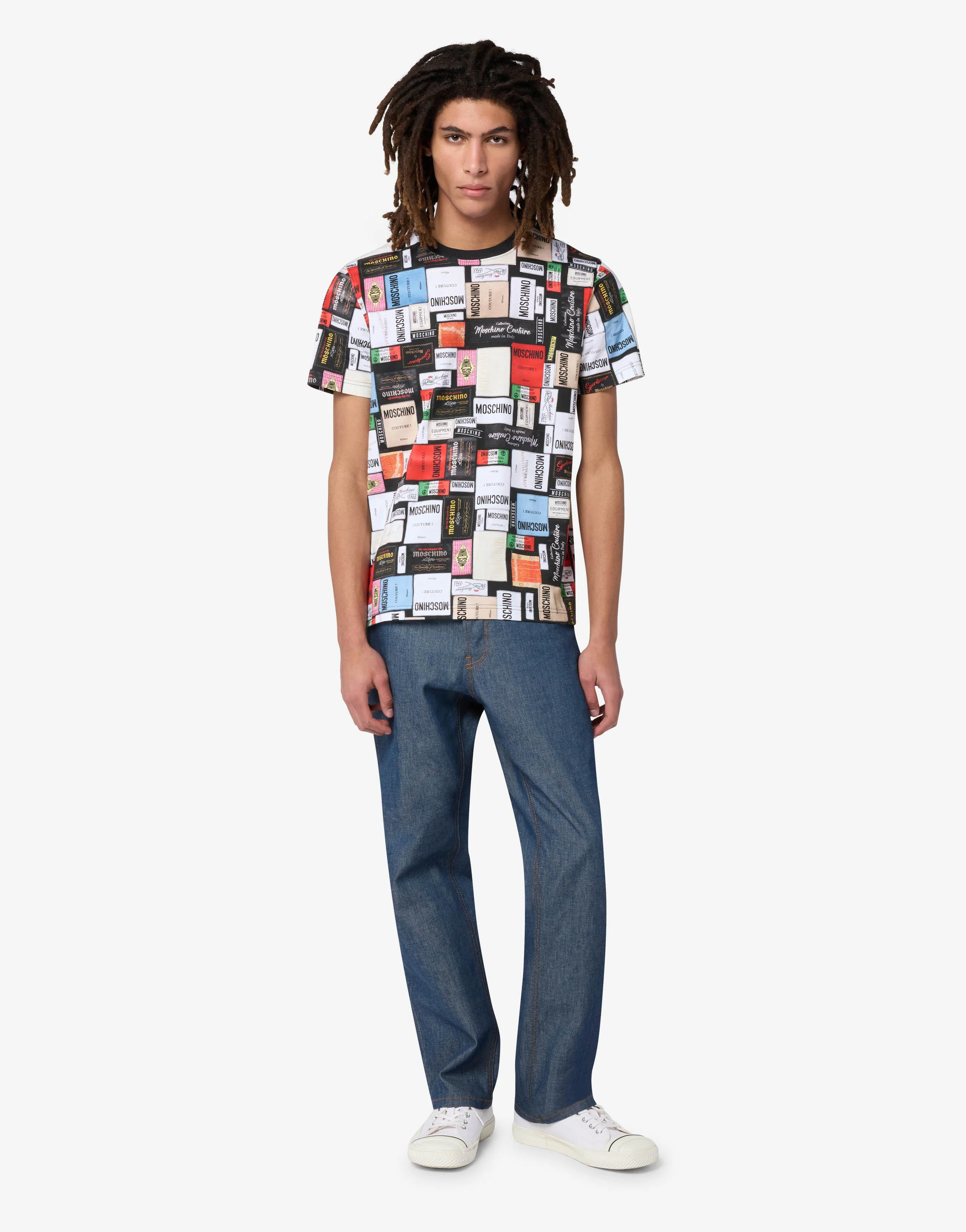 Printed cotton jersey T-shirt - Image 4