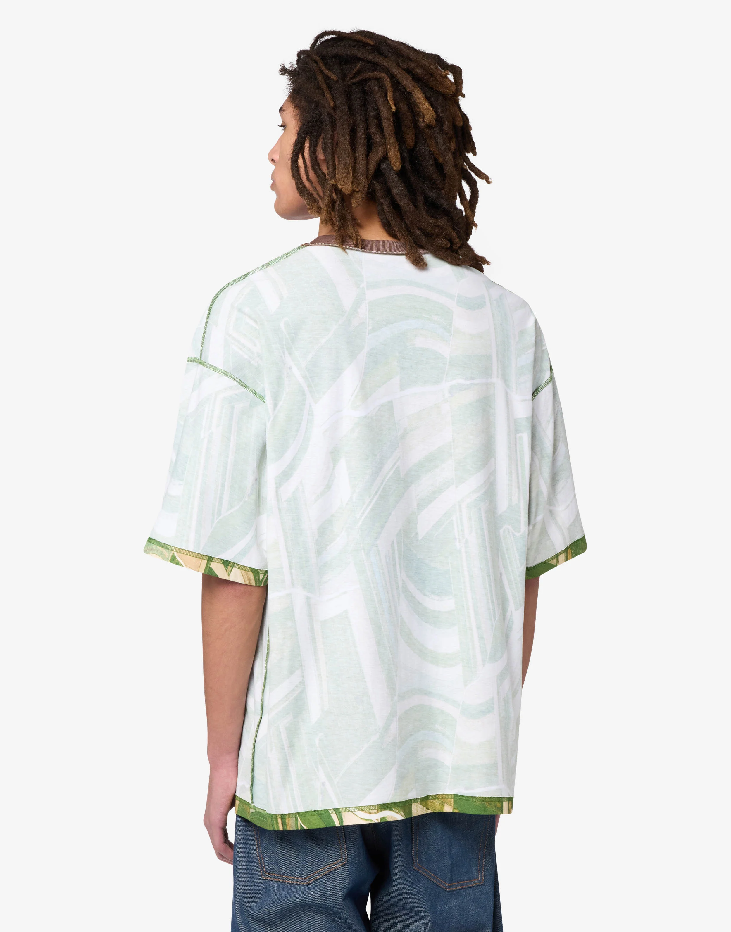 Printed cotton jersey T-shirt - Image 2