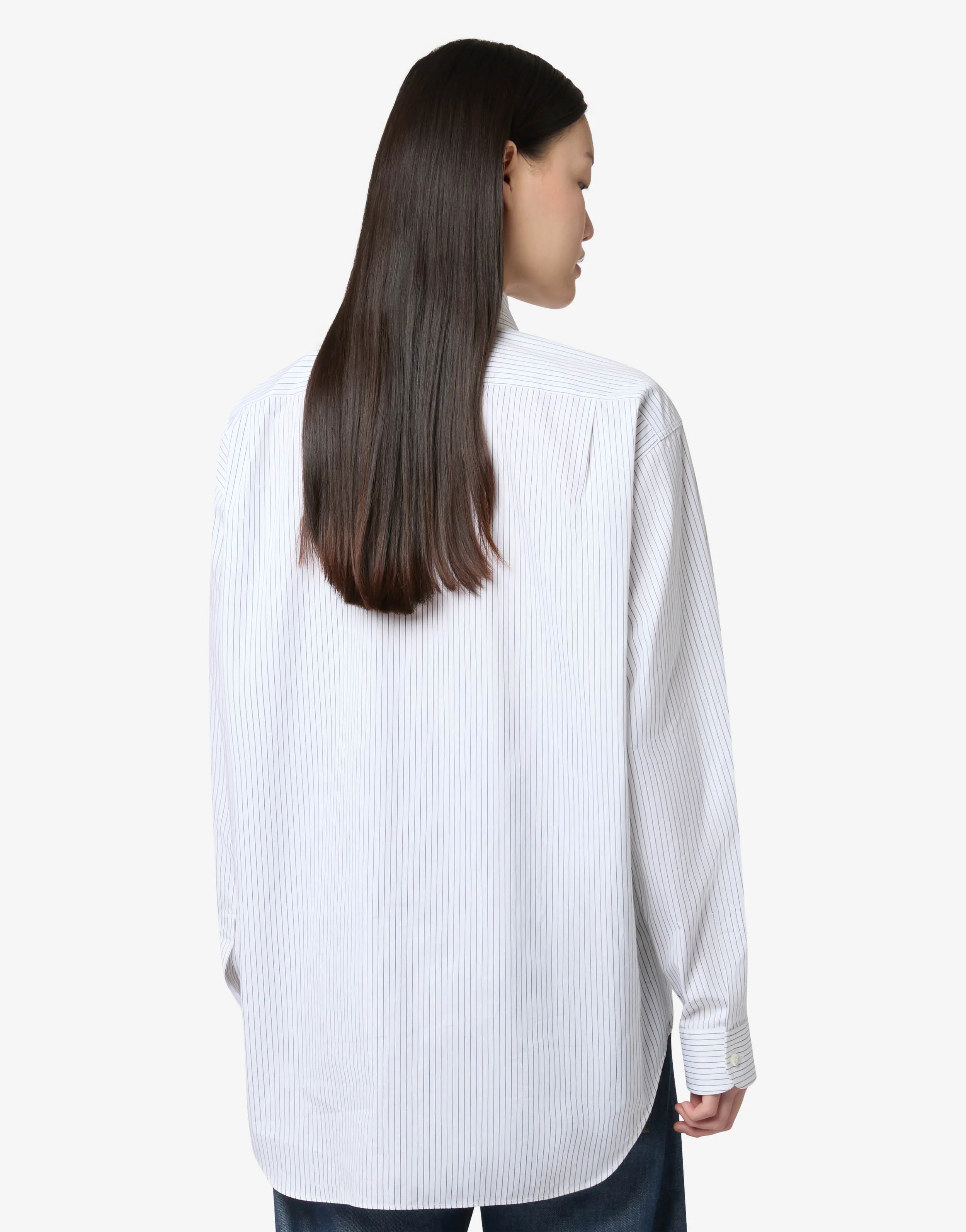 Printed cotton poplin shirt - Image 2