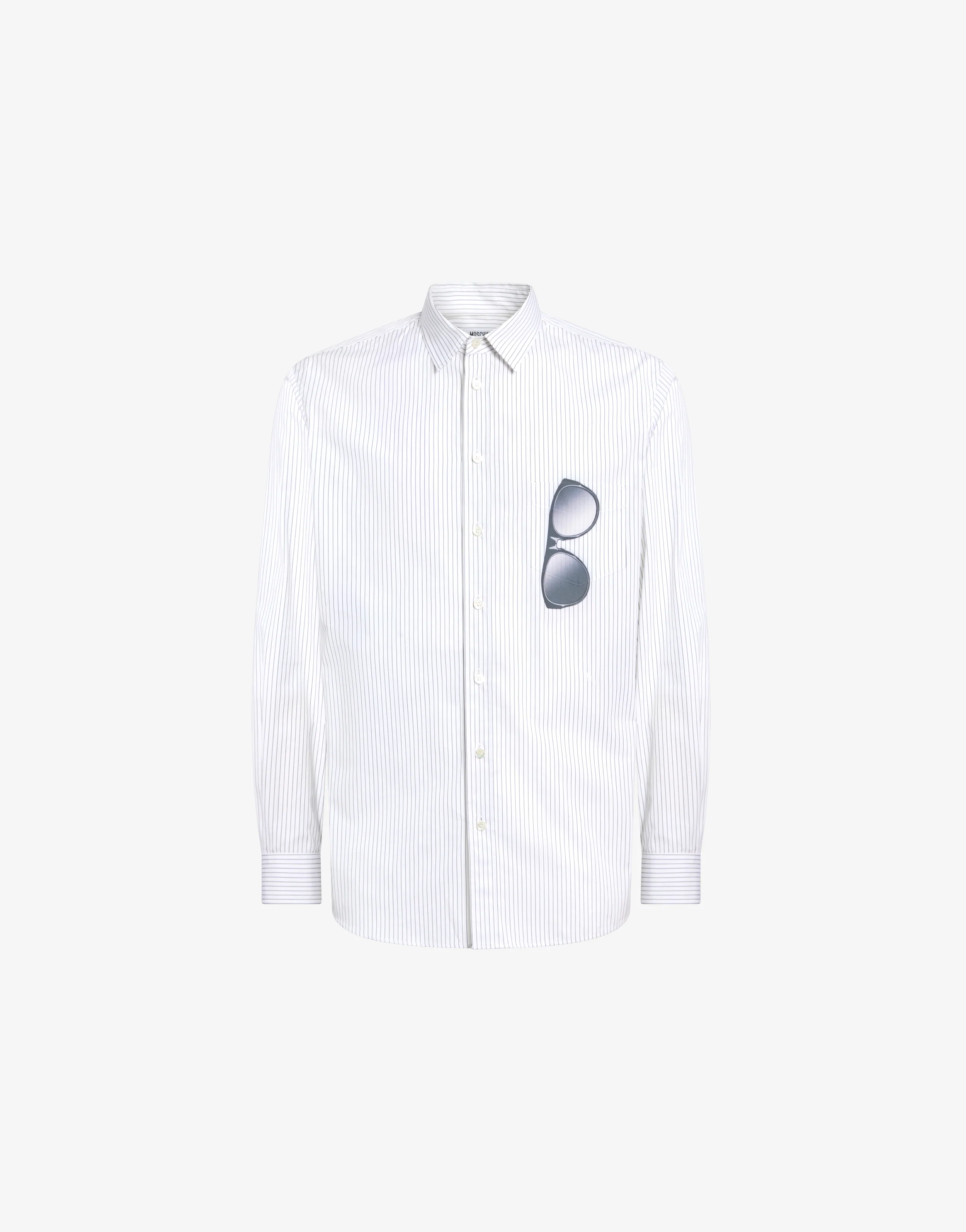 Printed cotton poplin shirt - Image 5