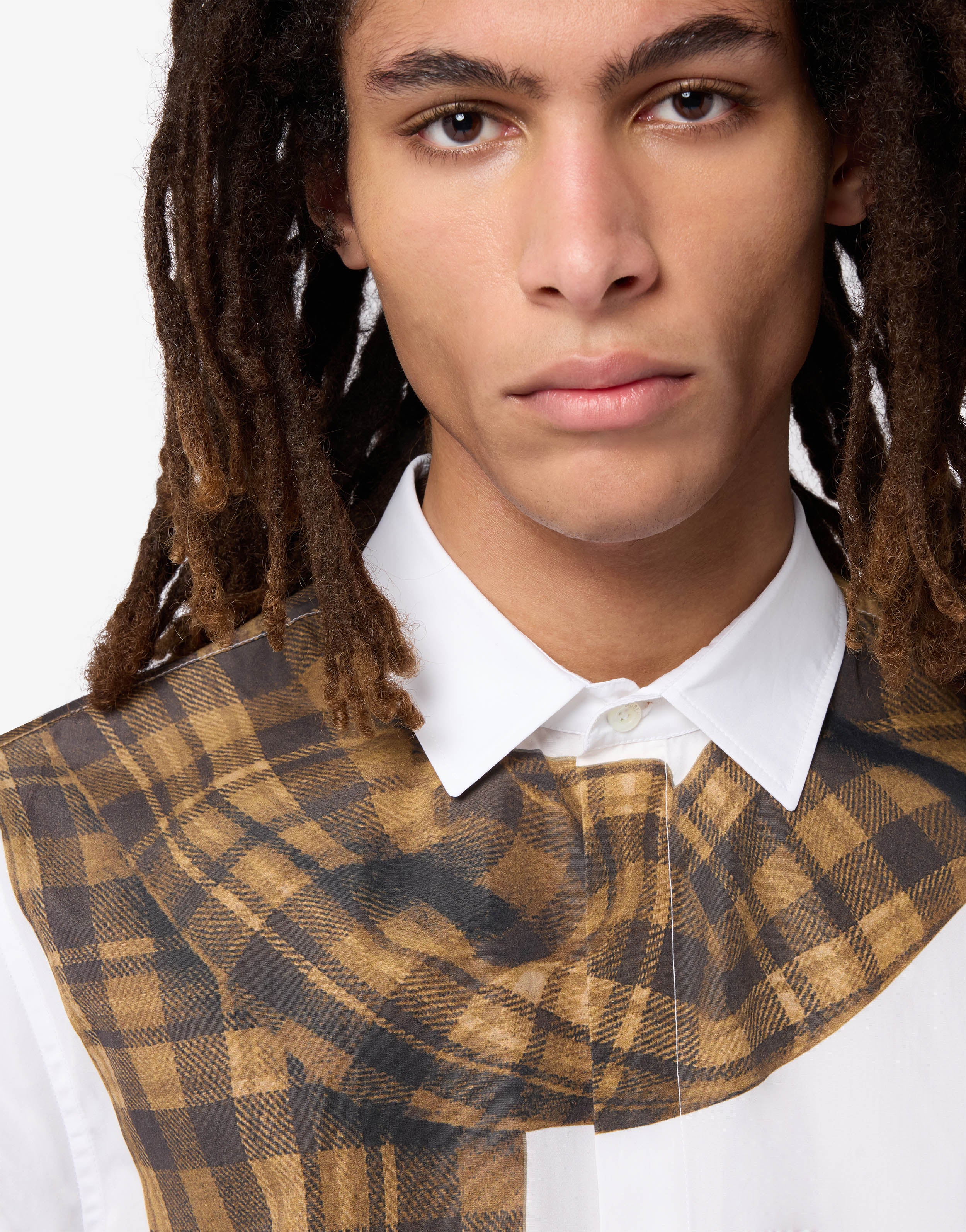 Printed cotton poplin shirt - Image 3