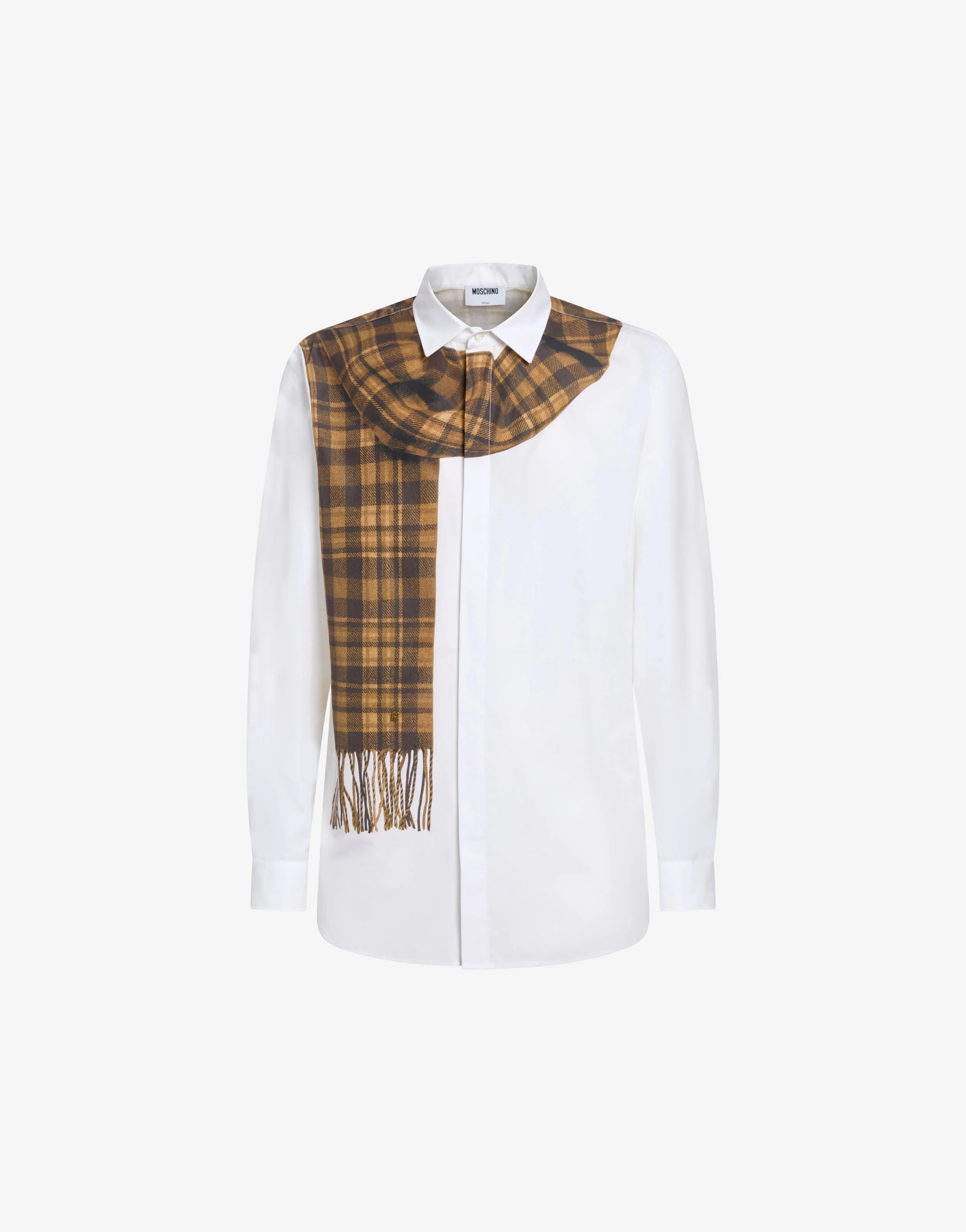 Printed cotton poplin shirt - Image 5