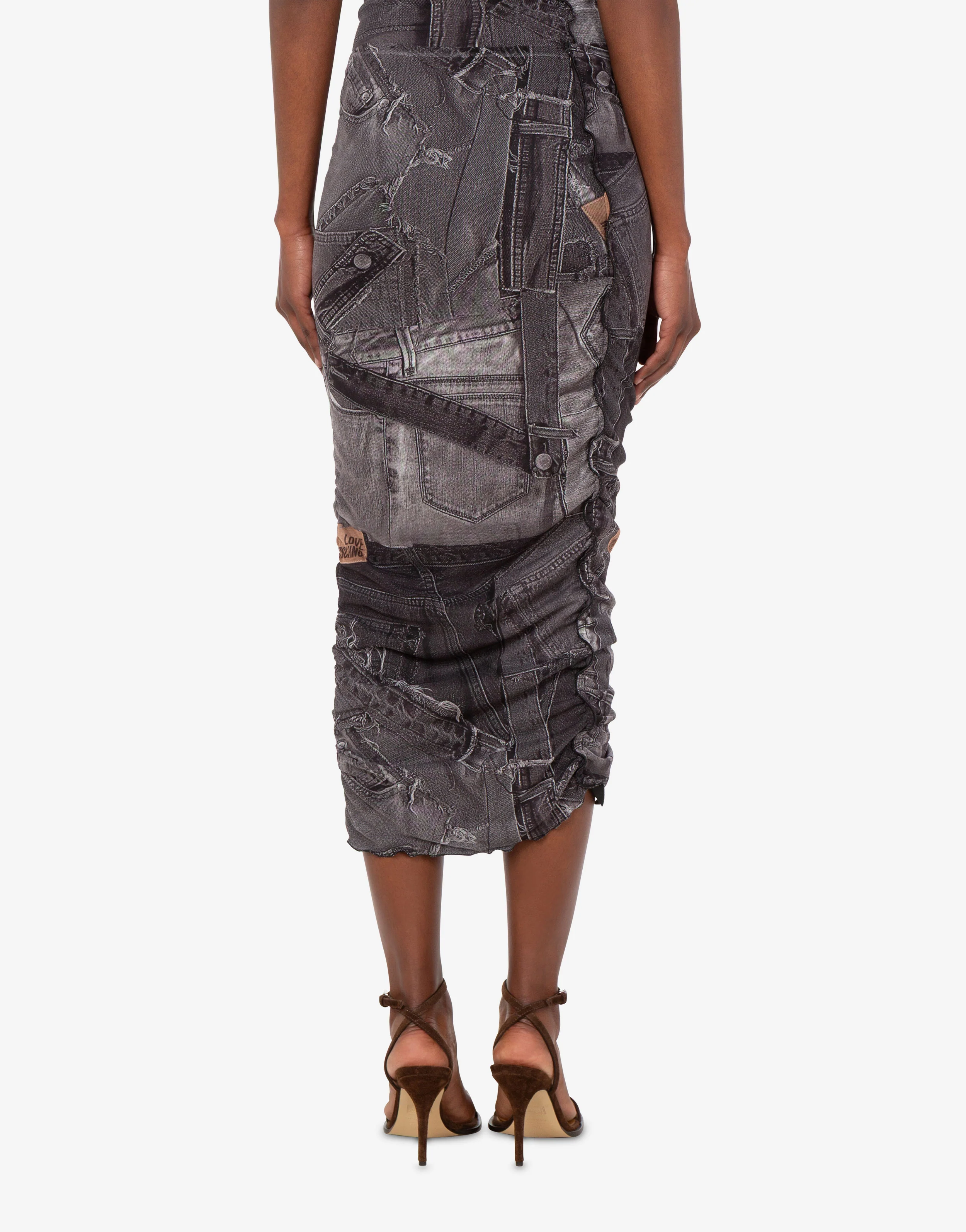 Printed mesh skirt - Image 4