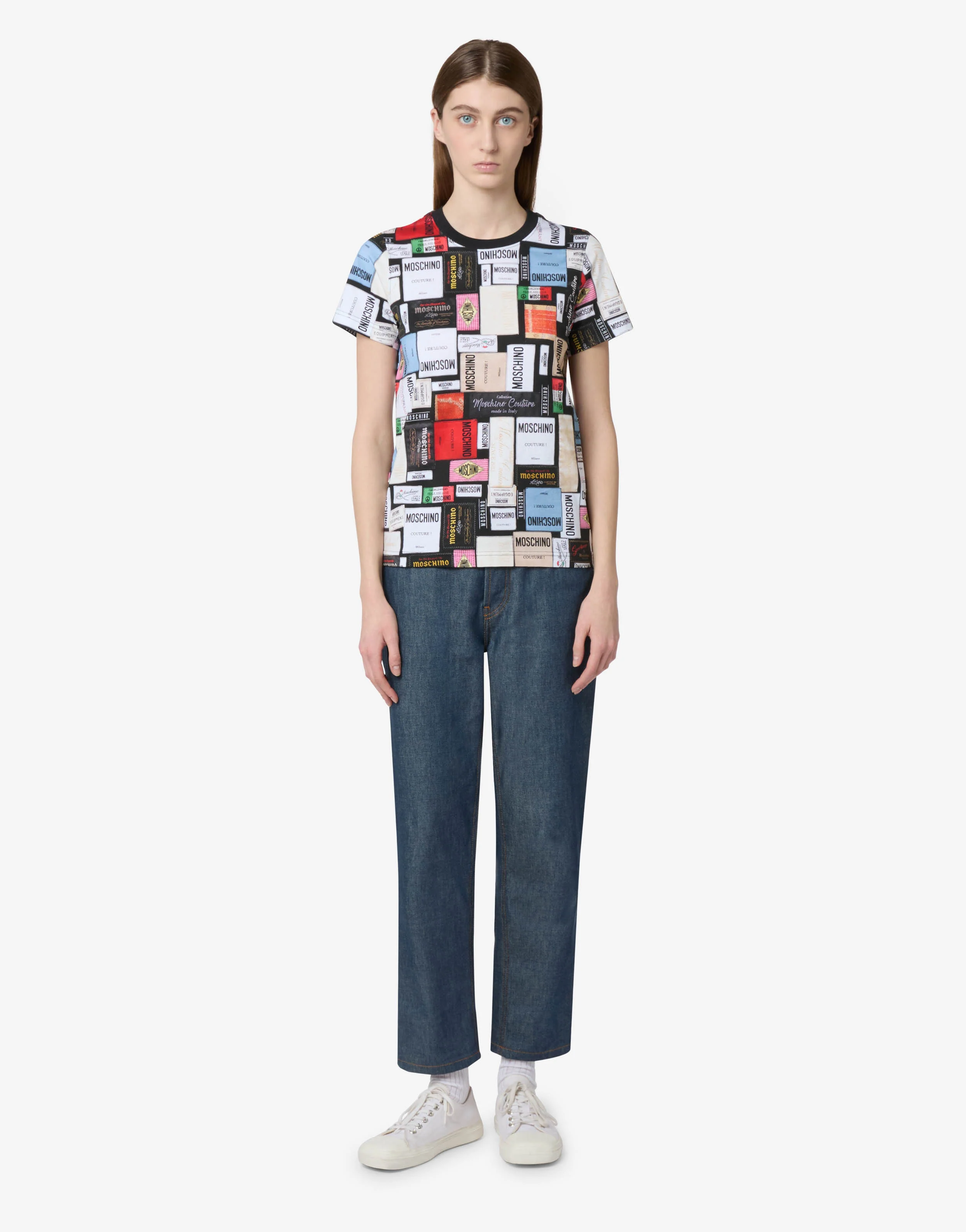 Printed organic cotton jersey T-shirt - Image 4