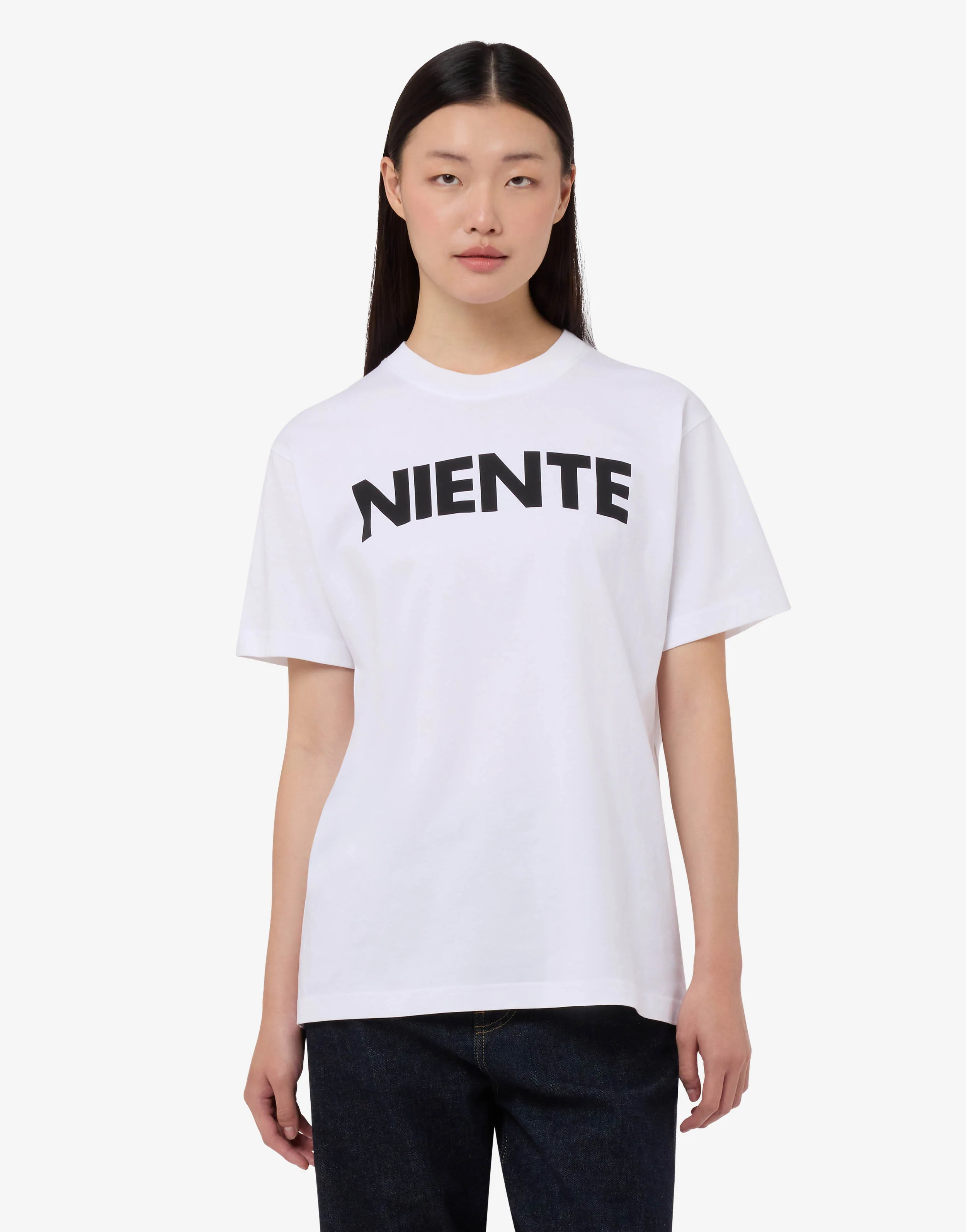Printed organic cotton jersey T-shirt