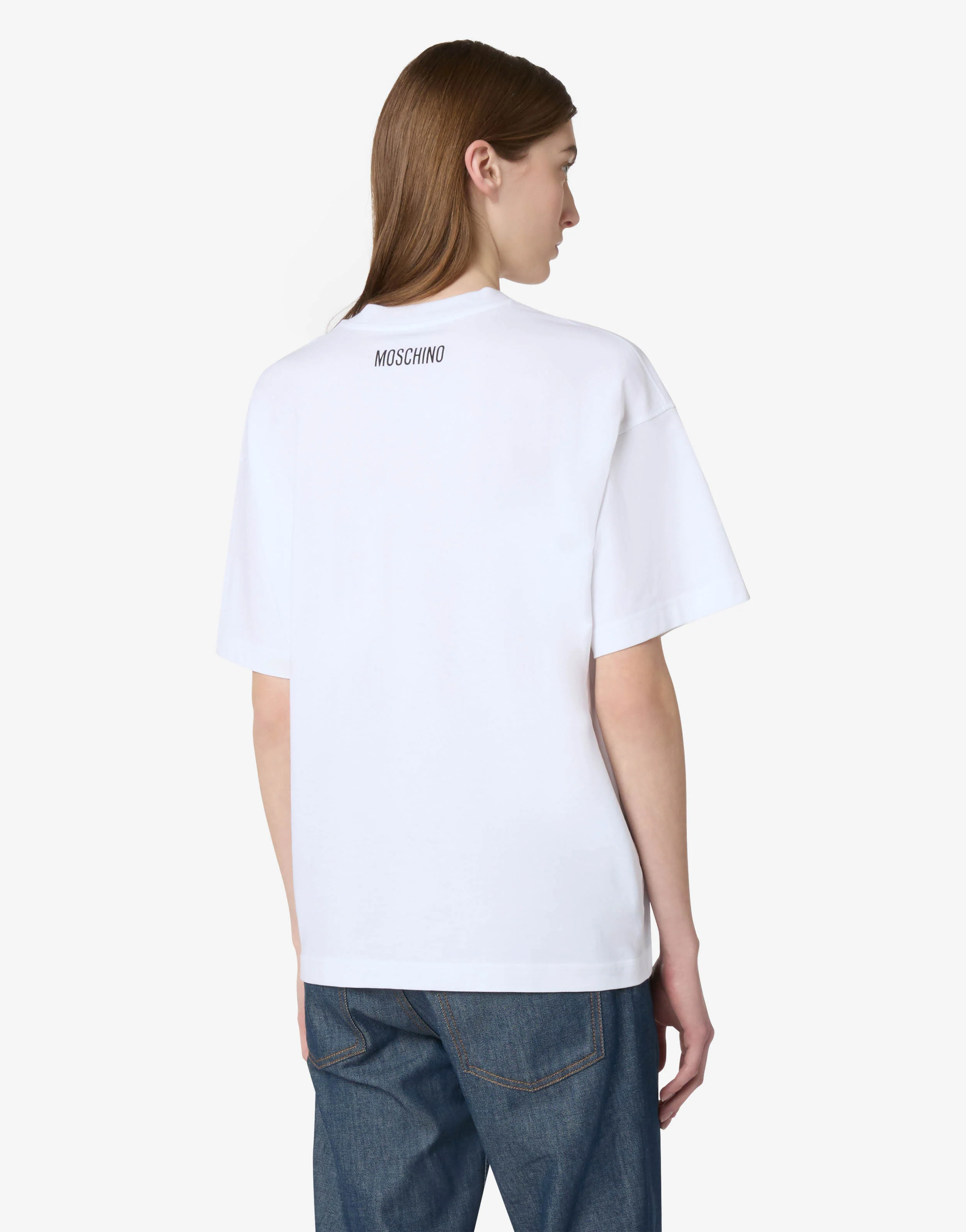Printed organic cotton jersey T-shirt - Image 2