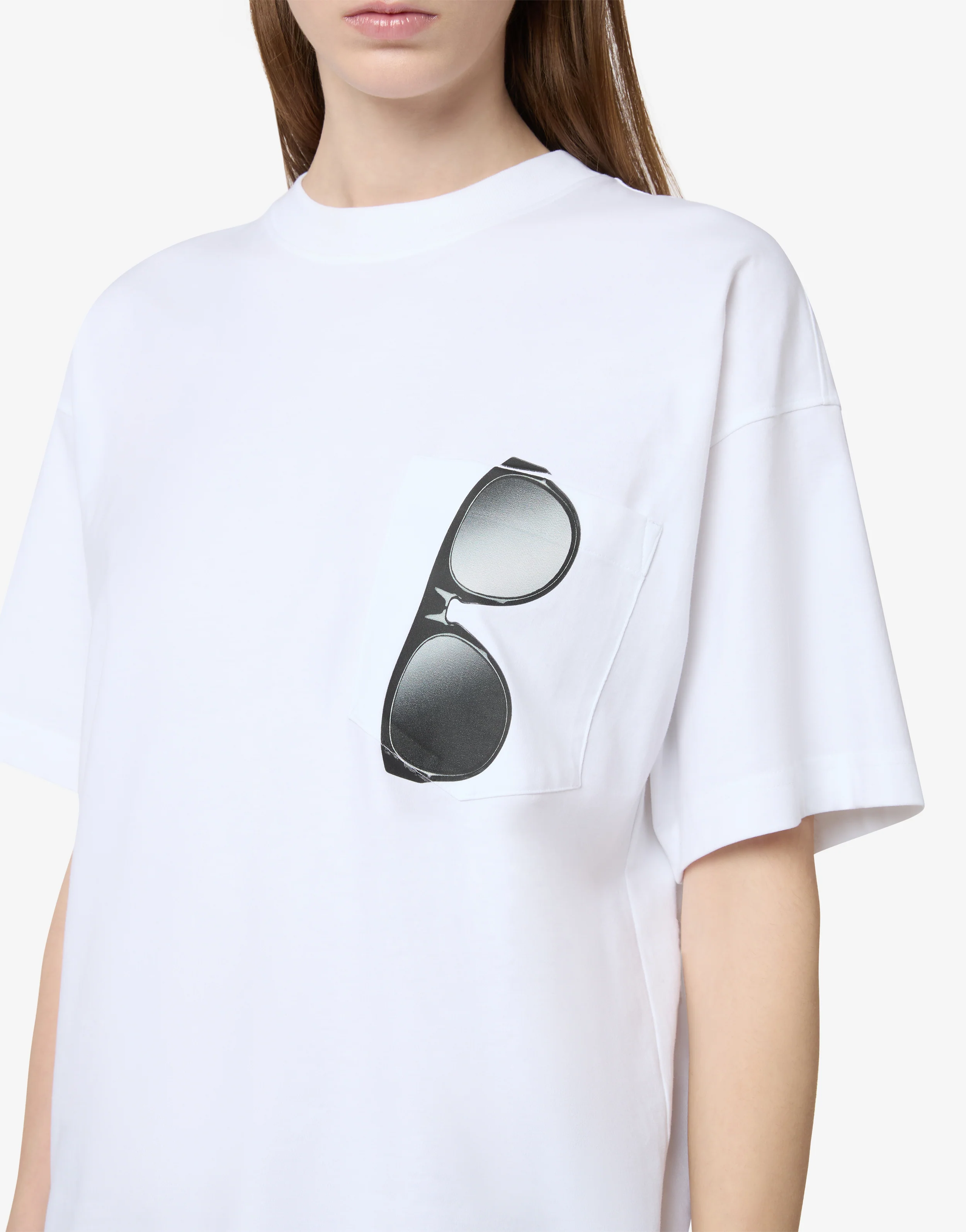 Printed organic cotton jersey T-shirt - Image 3