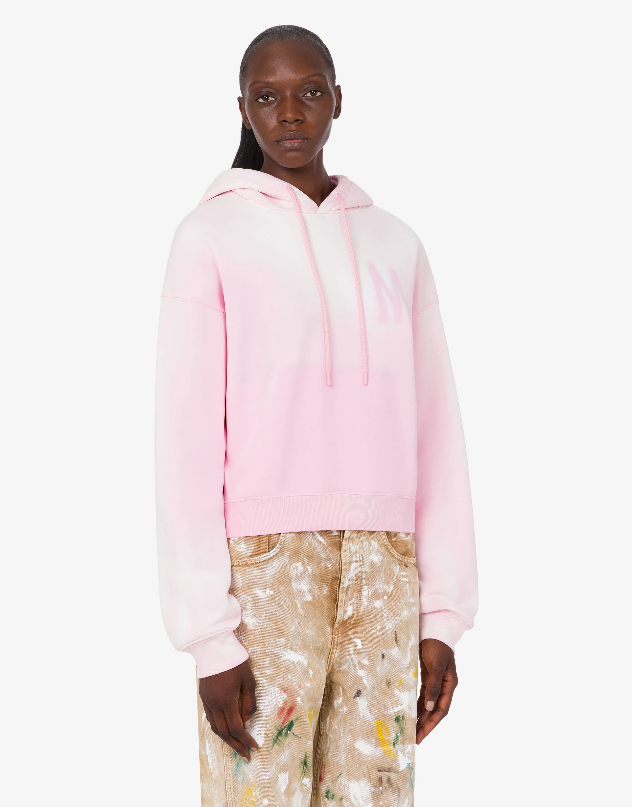 Printed organic cotton sweatshirt