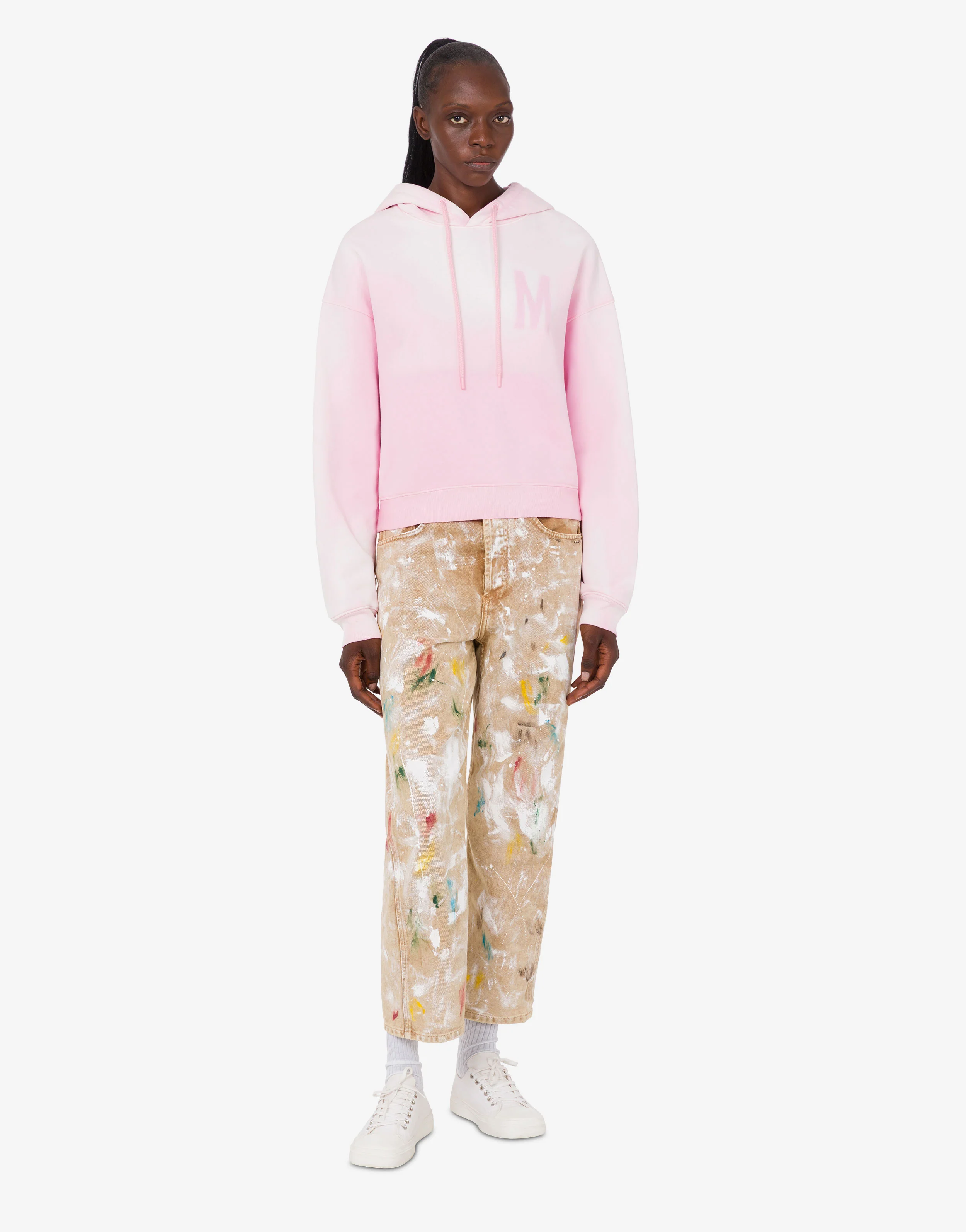 Printed organic cotton sweatshirt - Image 2