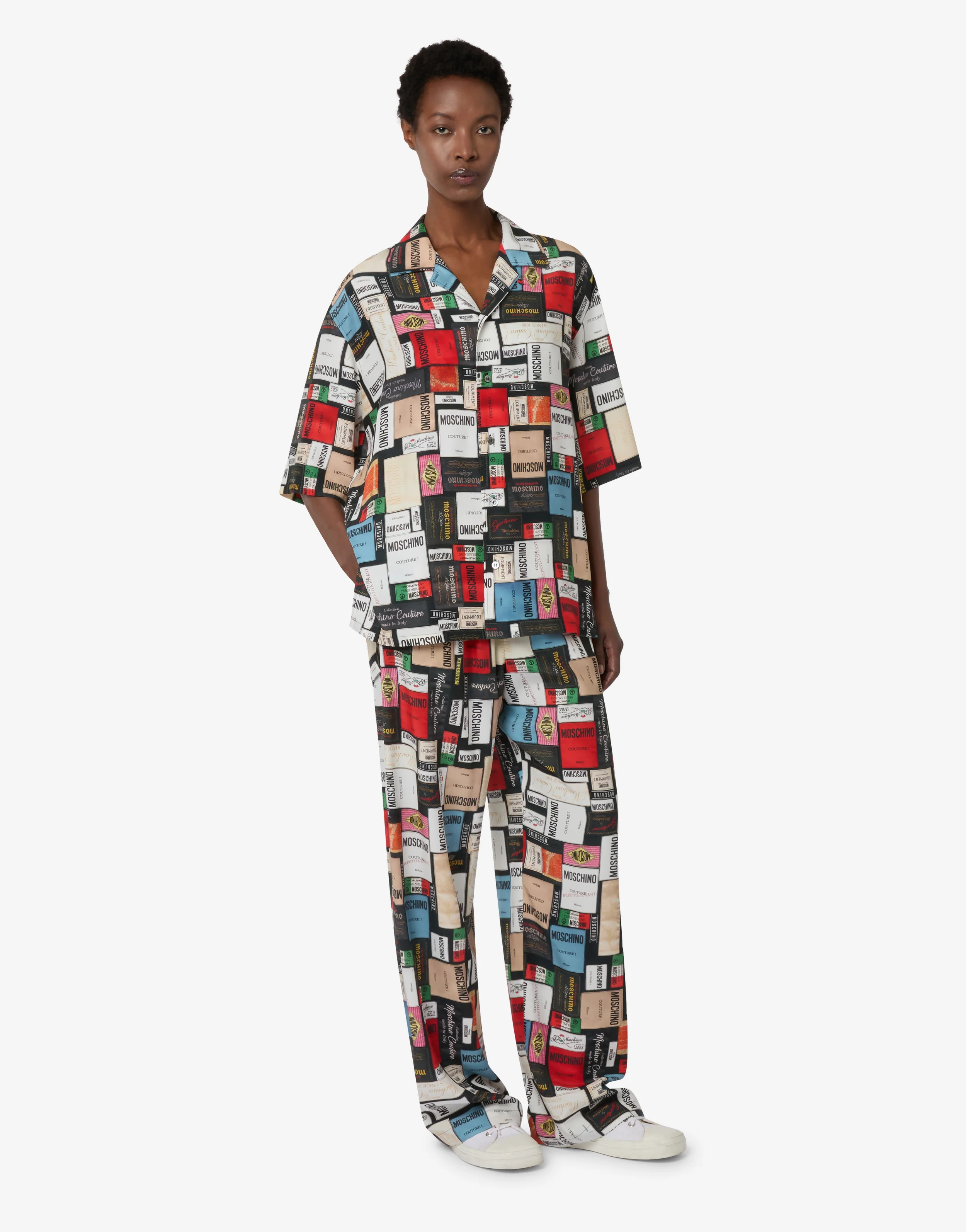 Printed silk shirt - Image 4