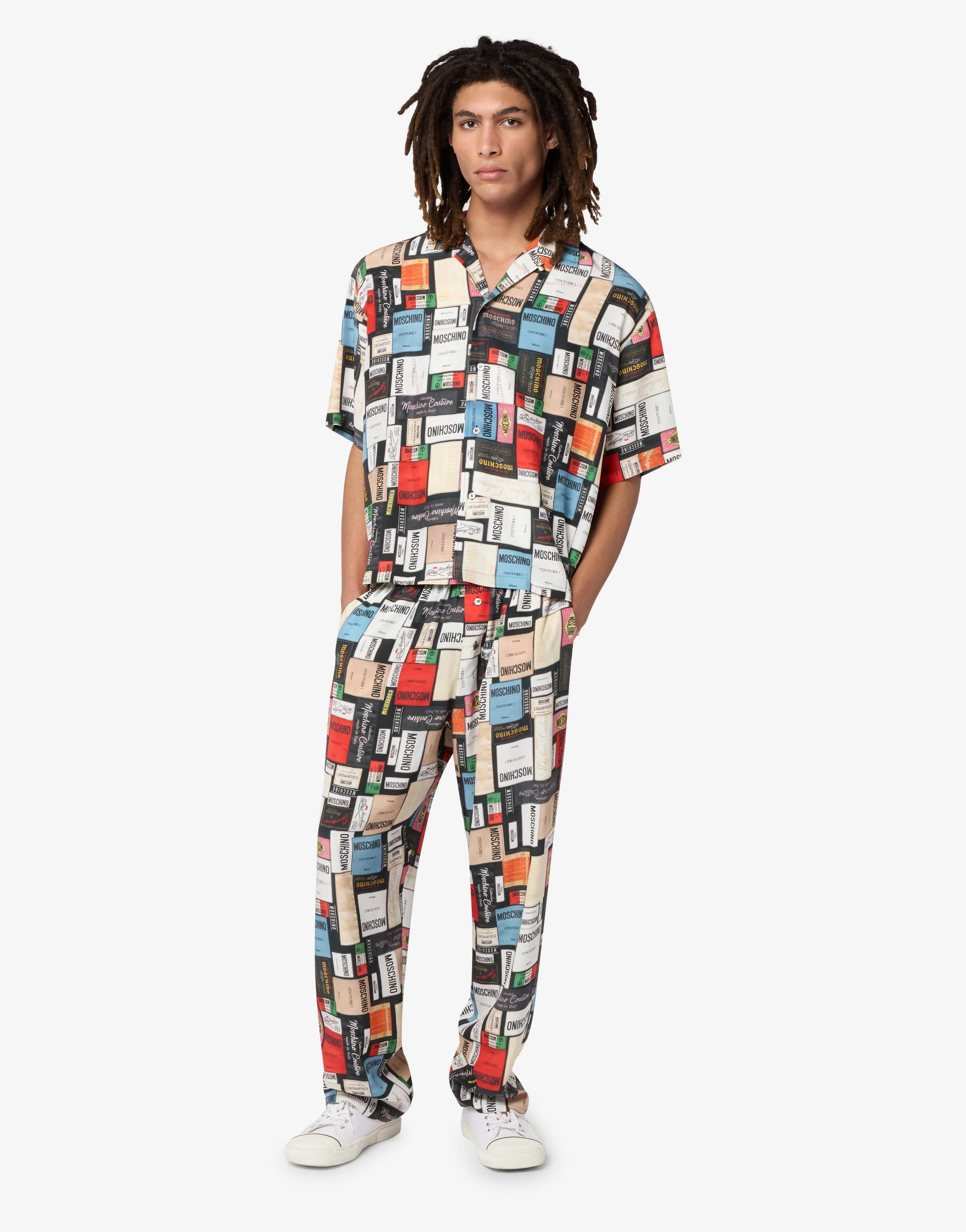 Printed silk shirt - Image 4