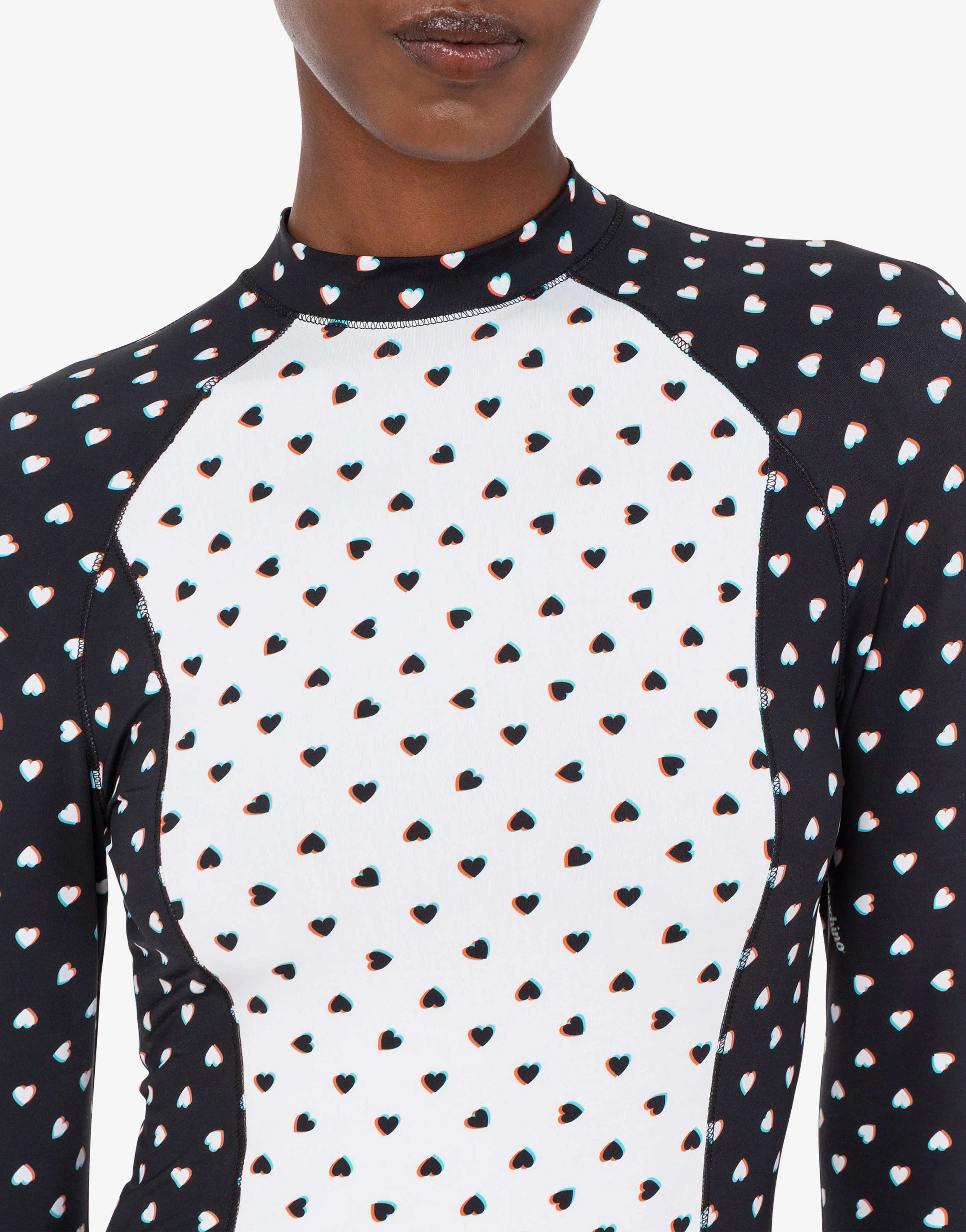 Printed technical jersey dress - Image 4