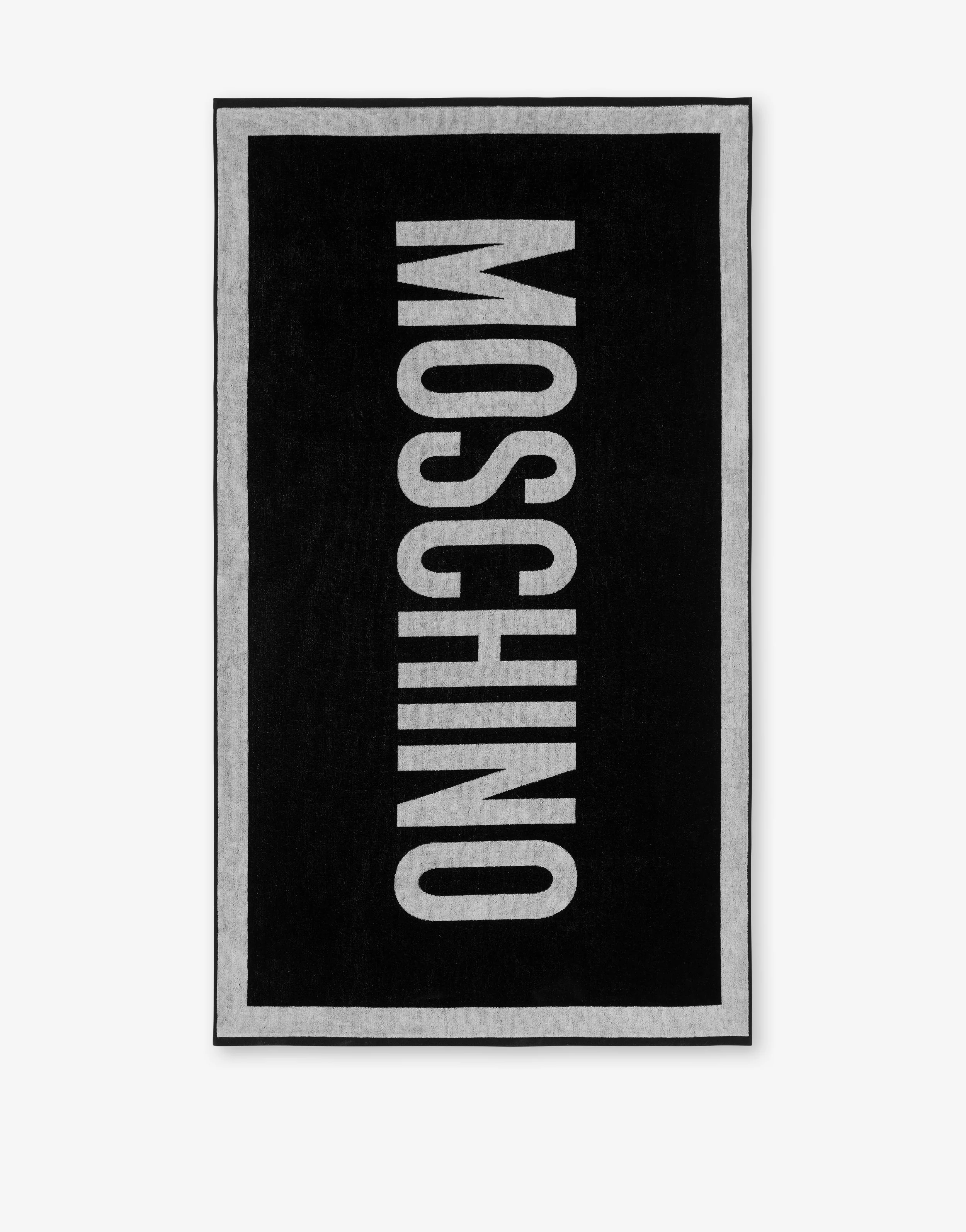 Printed terry beach towel